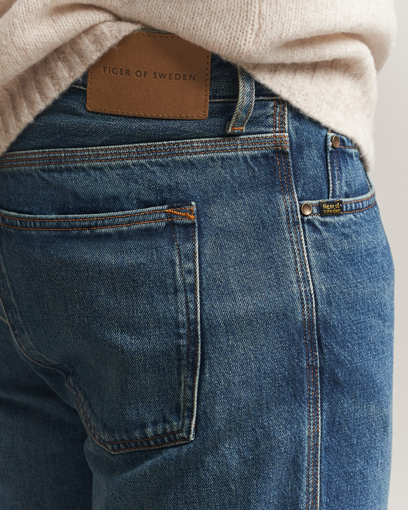 Heren | Jeans | Tiger of Sweden | Kit Jeans Medium Blue