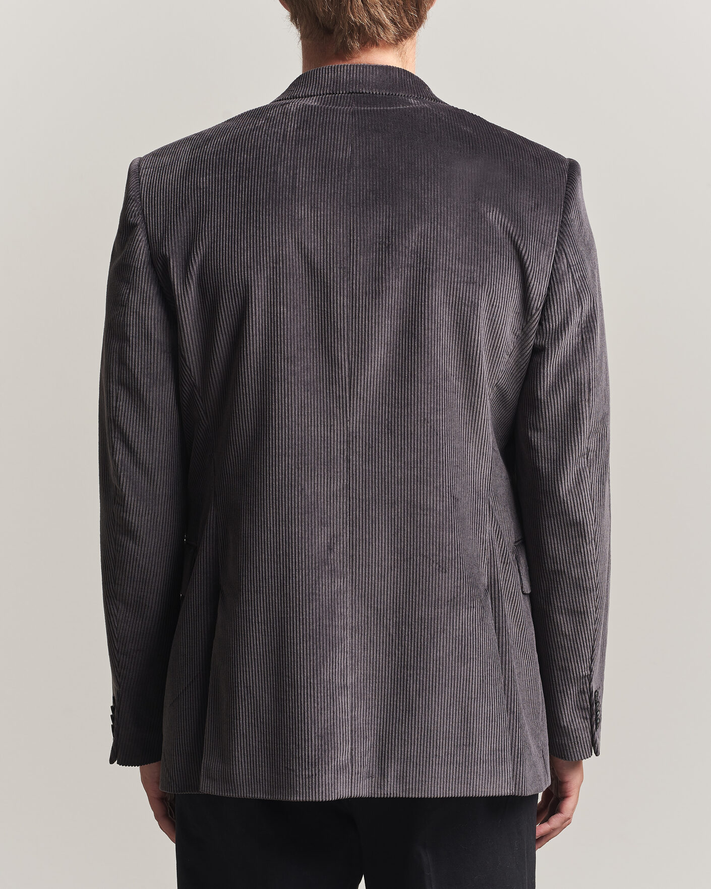 Heren | Blazers | Tiger of Sweden | 1903 Corduroy Double Breasted Blazer Phantom