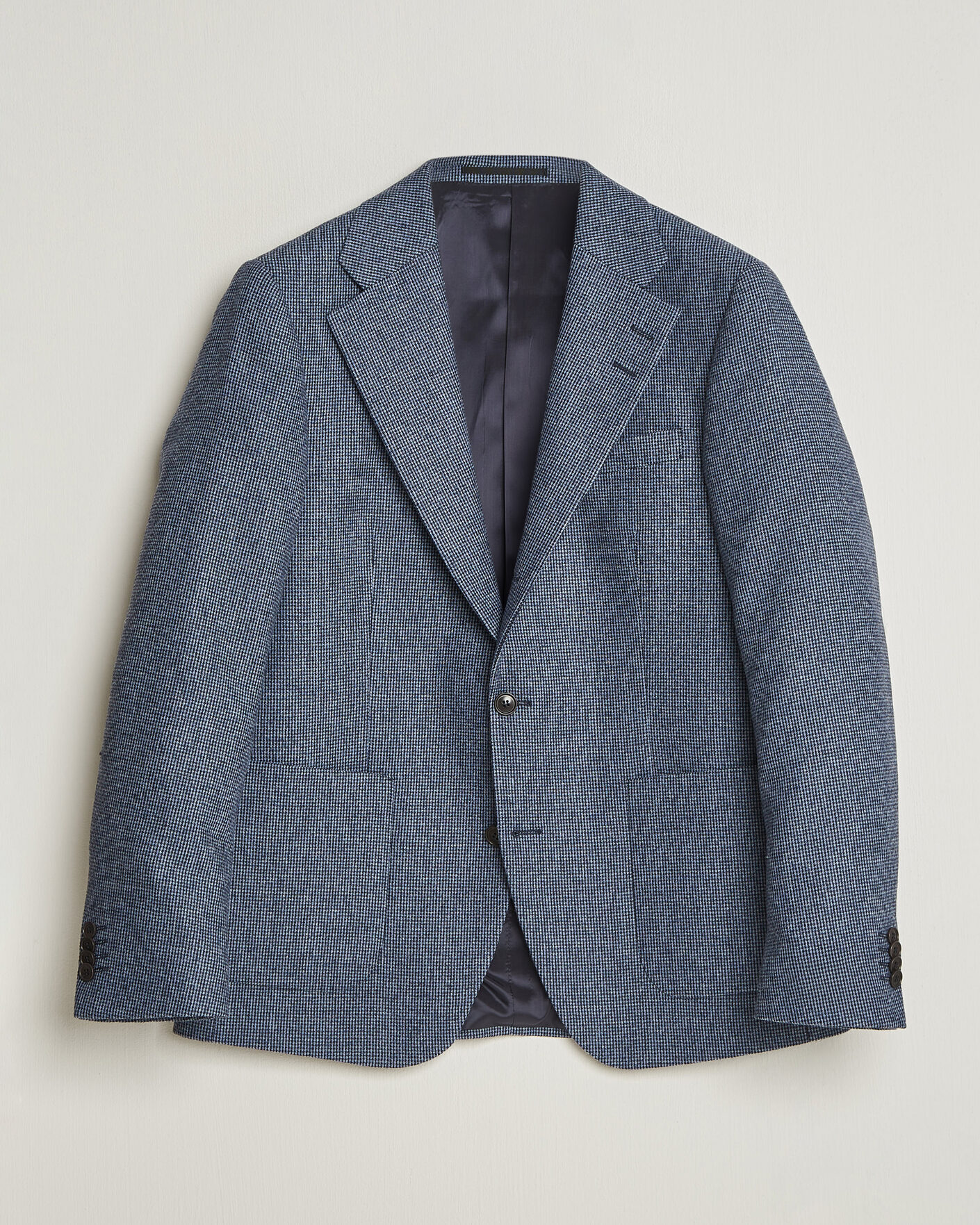 Heren | Blazers | Tiger of Sweden | Easer Wool Pepita Blazer Iron Haze