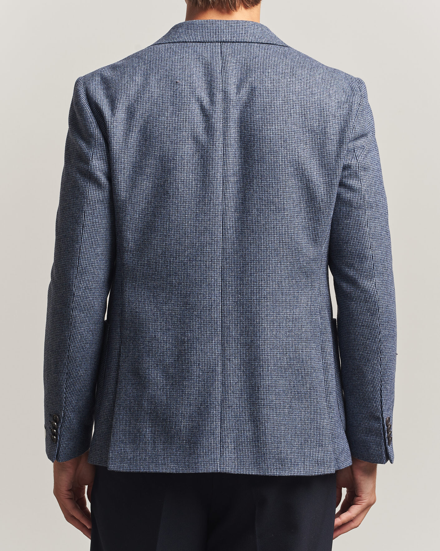Heren | Blazers | Tiger of Sweden | Easer Wool Pepita Blazer Iron Haze