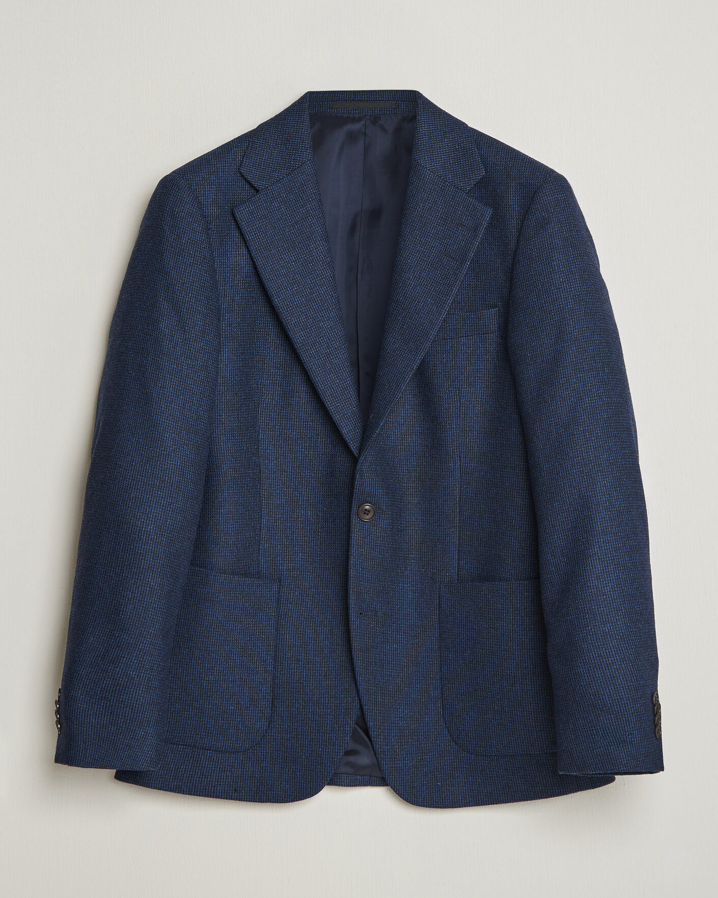 Heren | Blazers | Tiger of Sweden | Easer Wool Pepita Blazer Sea