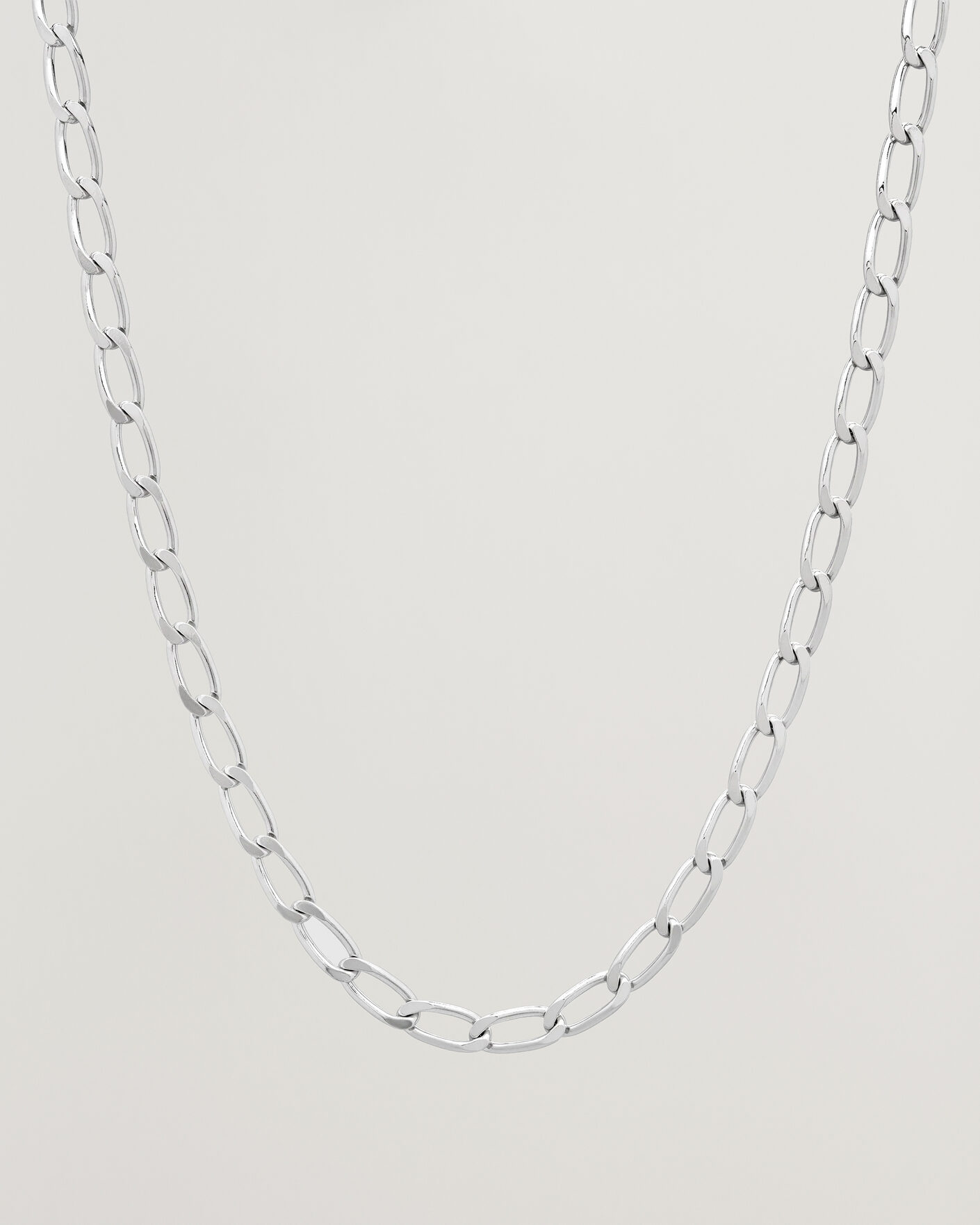 Heren | Sieraden | Tom Wood | Arlo Large Chain Silver