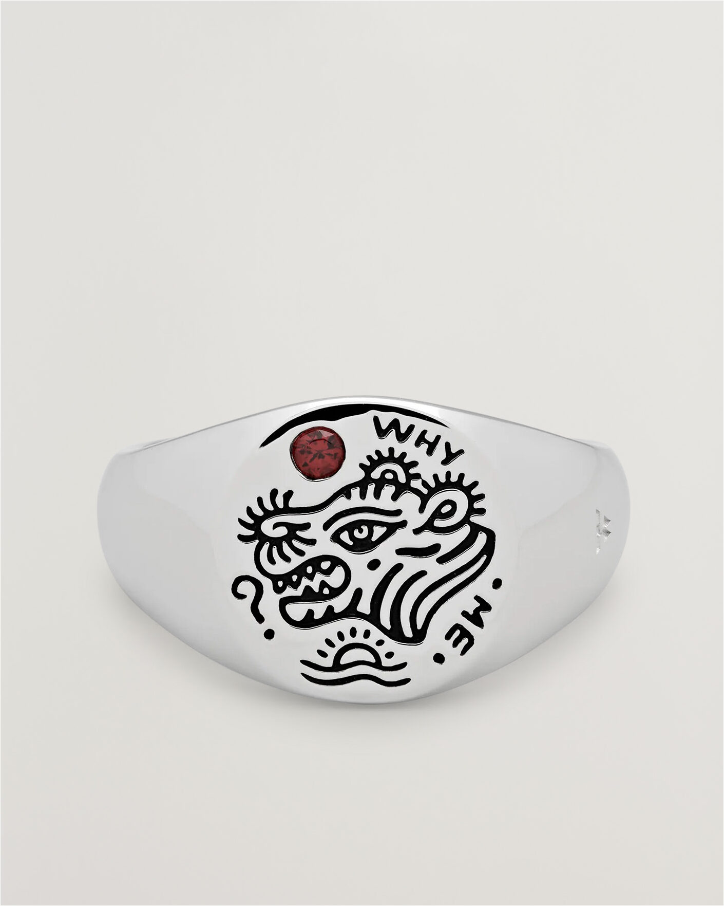 Heren | Sieraden | Tom Wood | Why Me Ring Silver