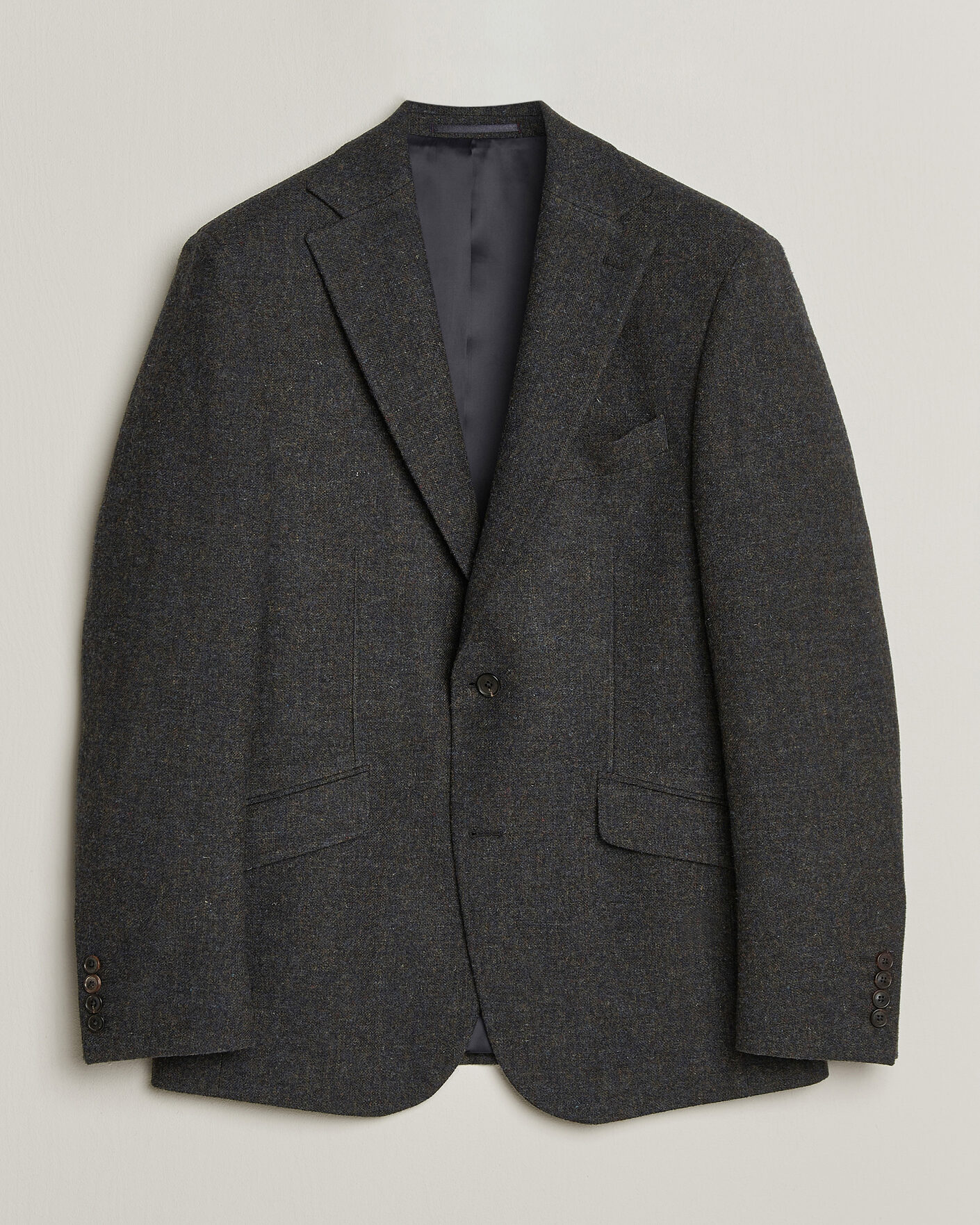 Heren | Blazers | Walker Slater | Edward Shetland Wool Donegal Blazer Navy