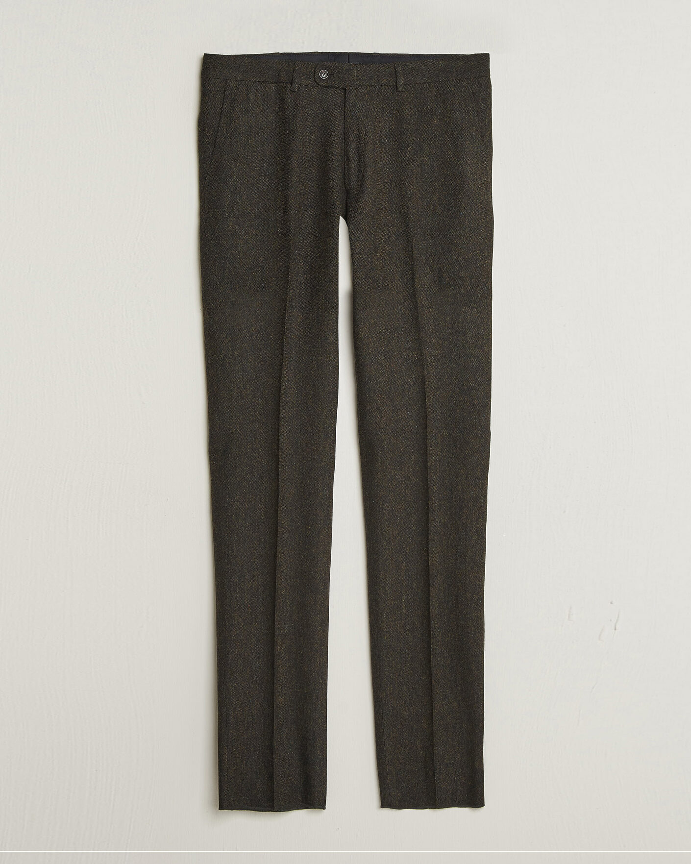 Heren | Broeken | Walker Slater | Edward Shetland Wool Donegal Trousers Brown