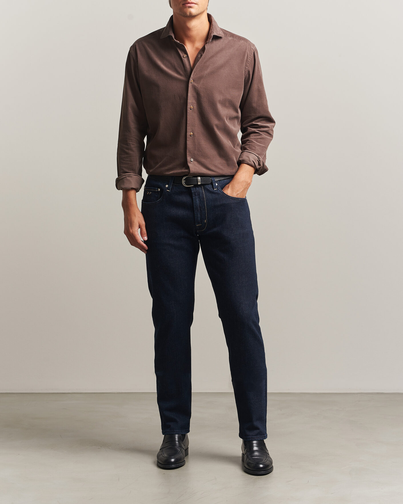 Heren | Jeans | Tramarossa | Michelangelo Stretch Jeans Dark Blue