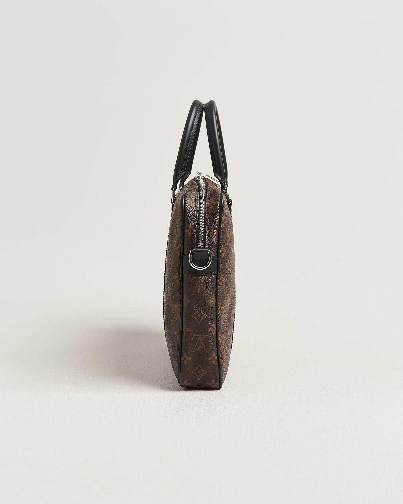 Heren | Pre-Owned & Vintage Bags | Louis Vuitton Pre-Owned | Porte-Documents Voyage Briefcase Monogram Macassar