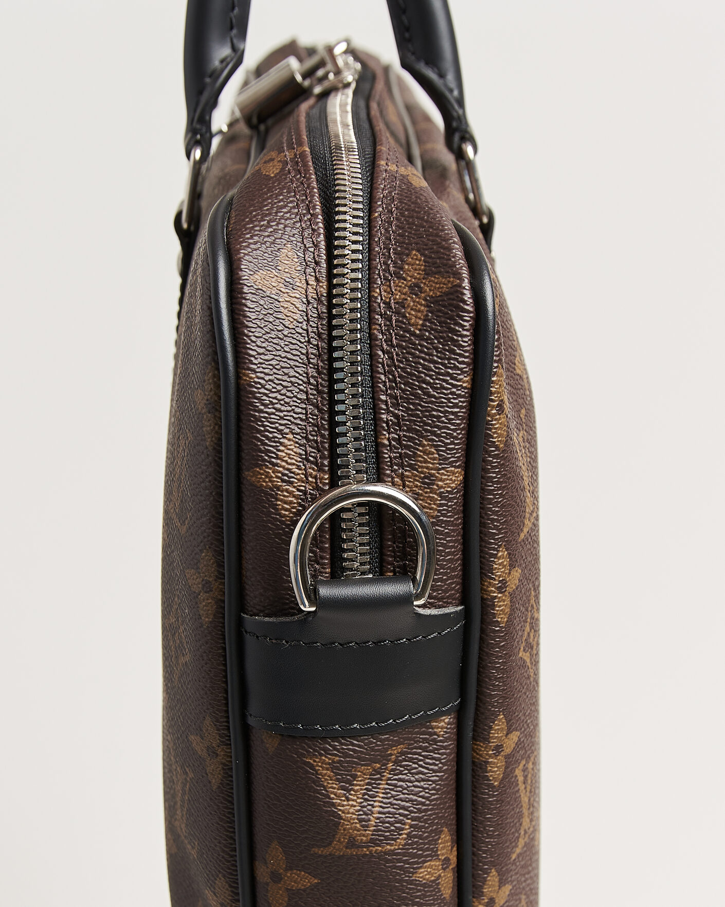 Heren | Pre-Owned & Vintage Bags | Louis Vuitton Pre-Owned | Porte-Documents Voyage Briefcase Monogram Macassar