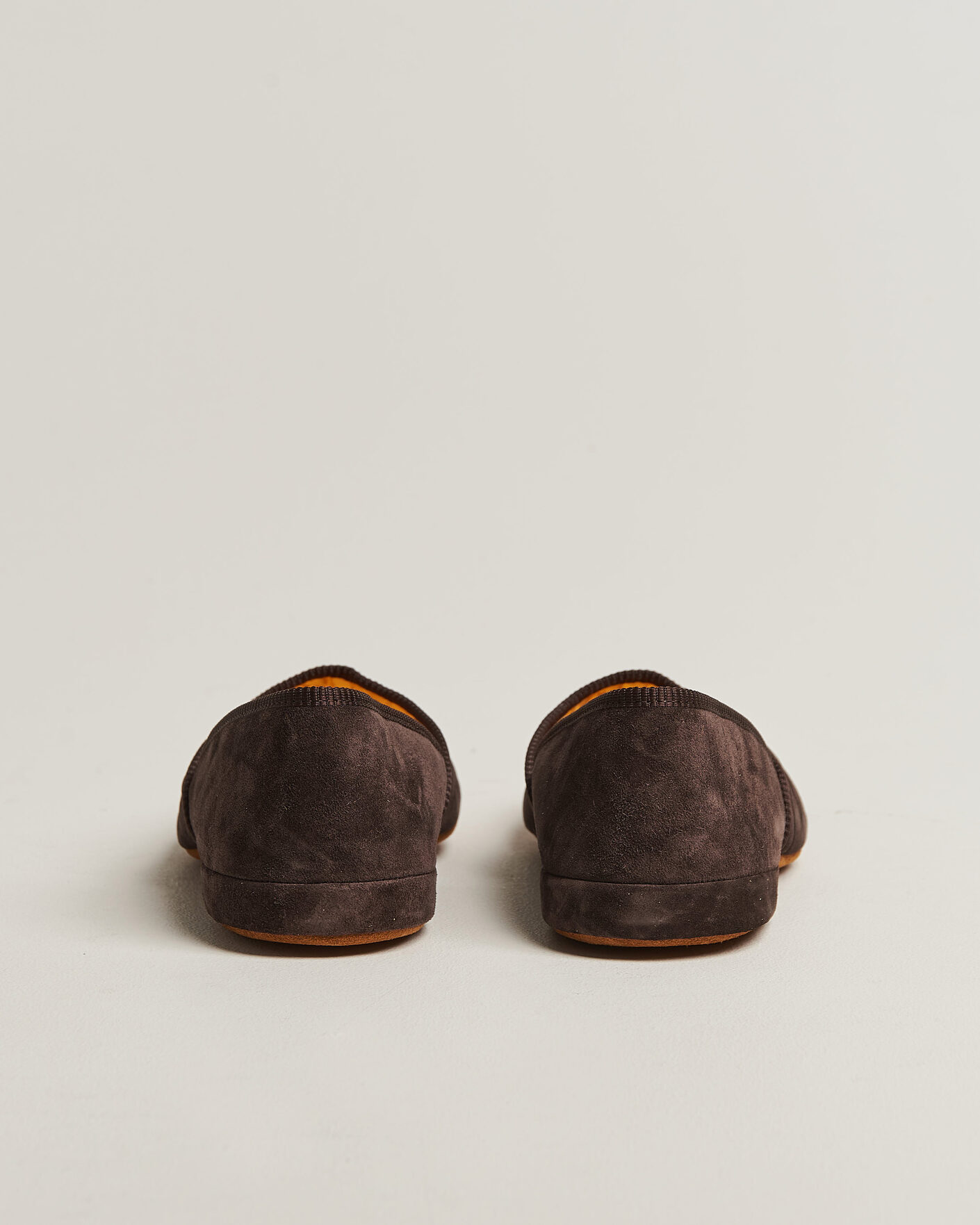 Heren | Sandalen slides | Bowhill & Elliott | Grecian Indoor Slippers Chocolate Suede