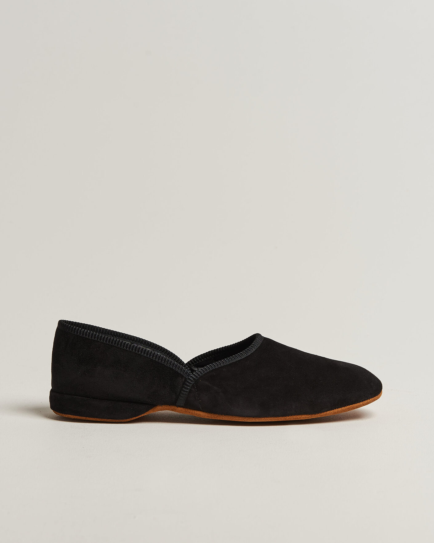Heren | Sandalen slides | Bowhill & Elliott | Grecian Indoor Slippers Navy Suede