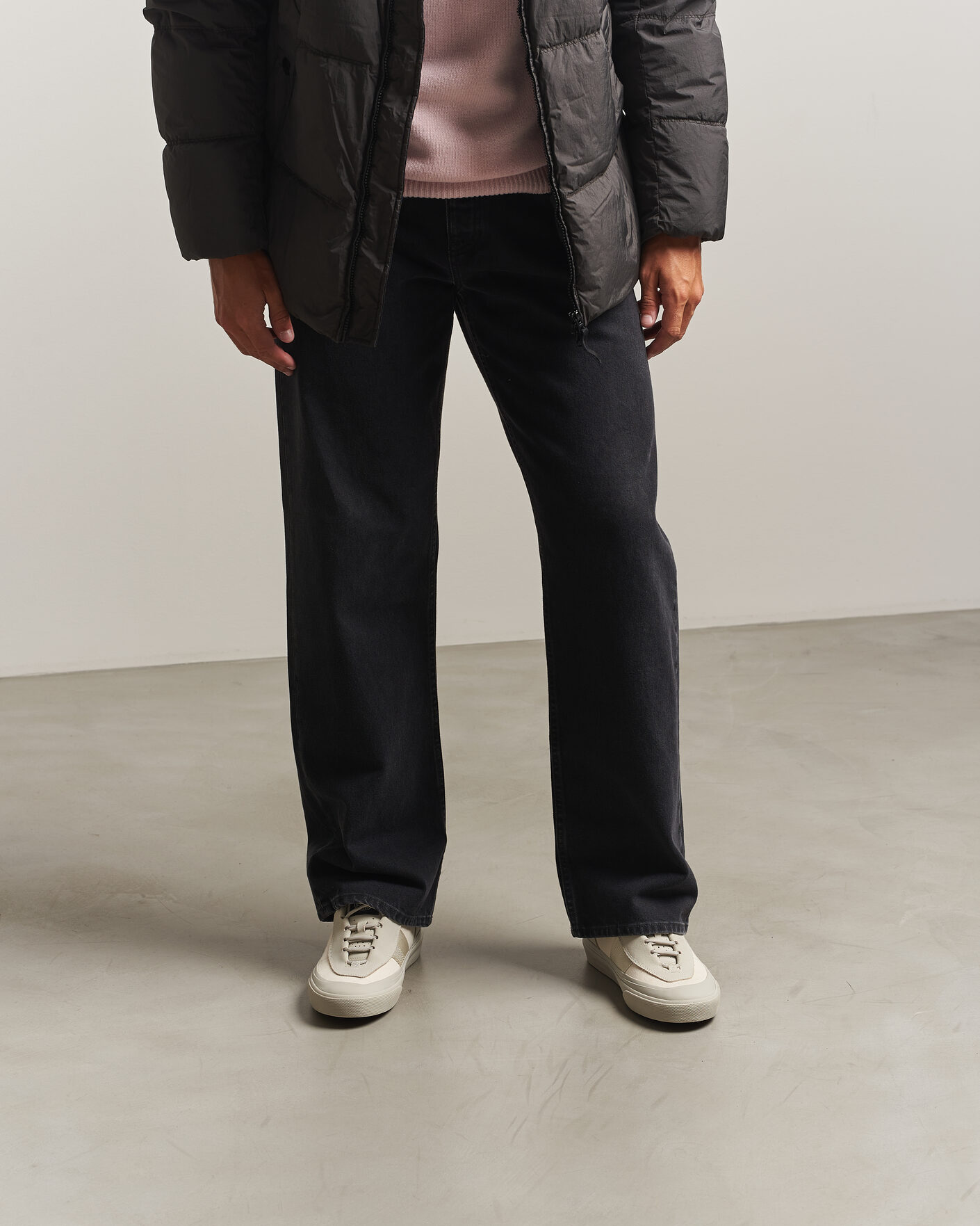Heren | Sneakers | Stone Island | Low Top Canvas Sneaker Ivory