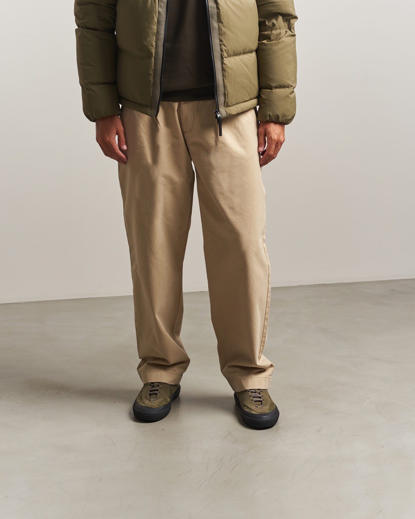 Heren | Sneakers | Stone Island | Low Top Suede Sneaker Military Green