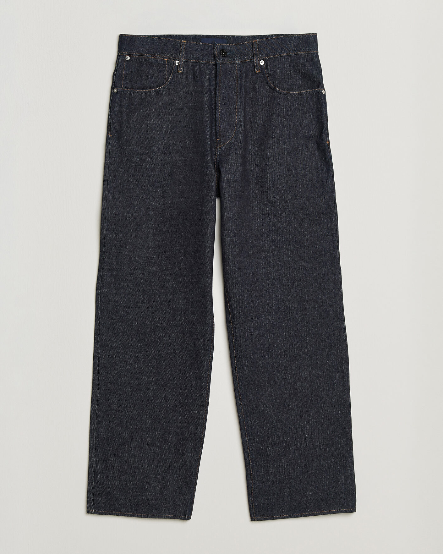 Heren | Broeken | Stone Island | Loose Fit Jeans Blue Raw