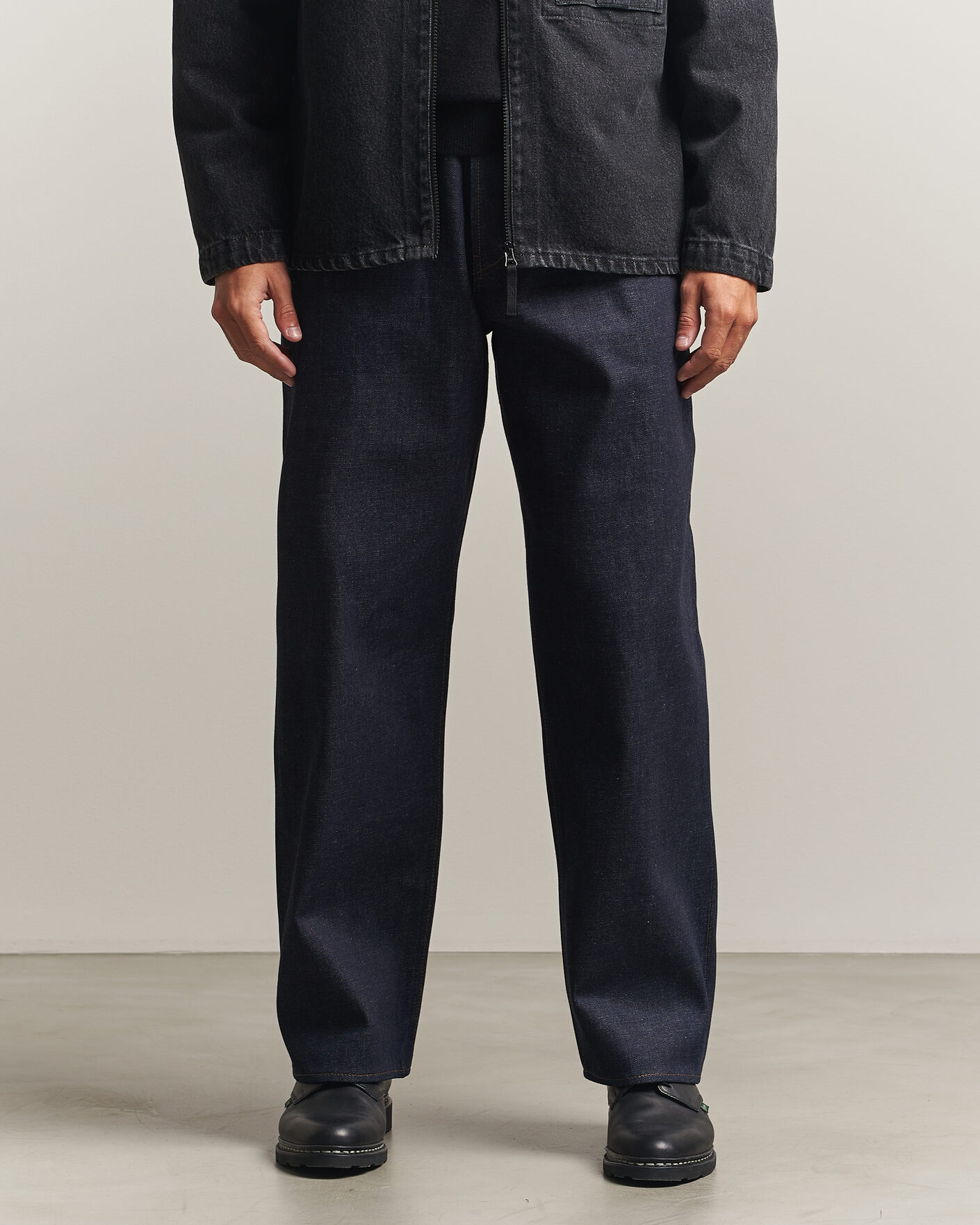 Heren | Broeken | Stone Island | Loose Fit Jeans Blue Raw