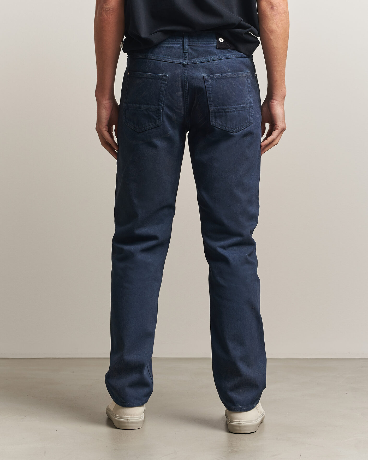 Heren | Jeans | Stone Island | Hand Sprayed Reflective Bull Denim Jeans Slate Blue