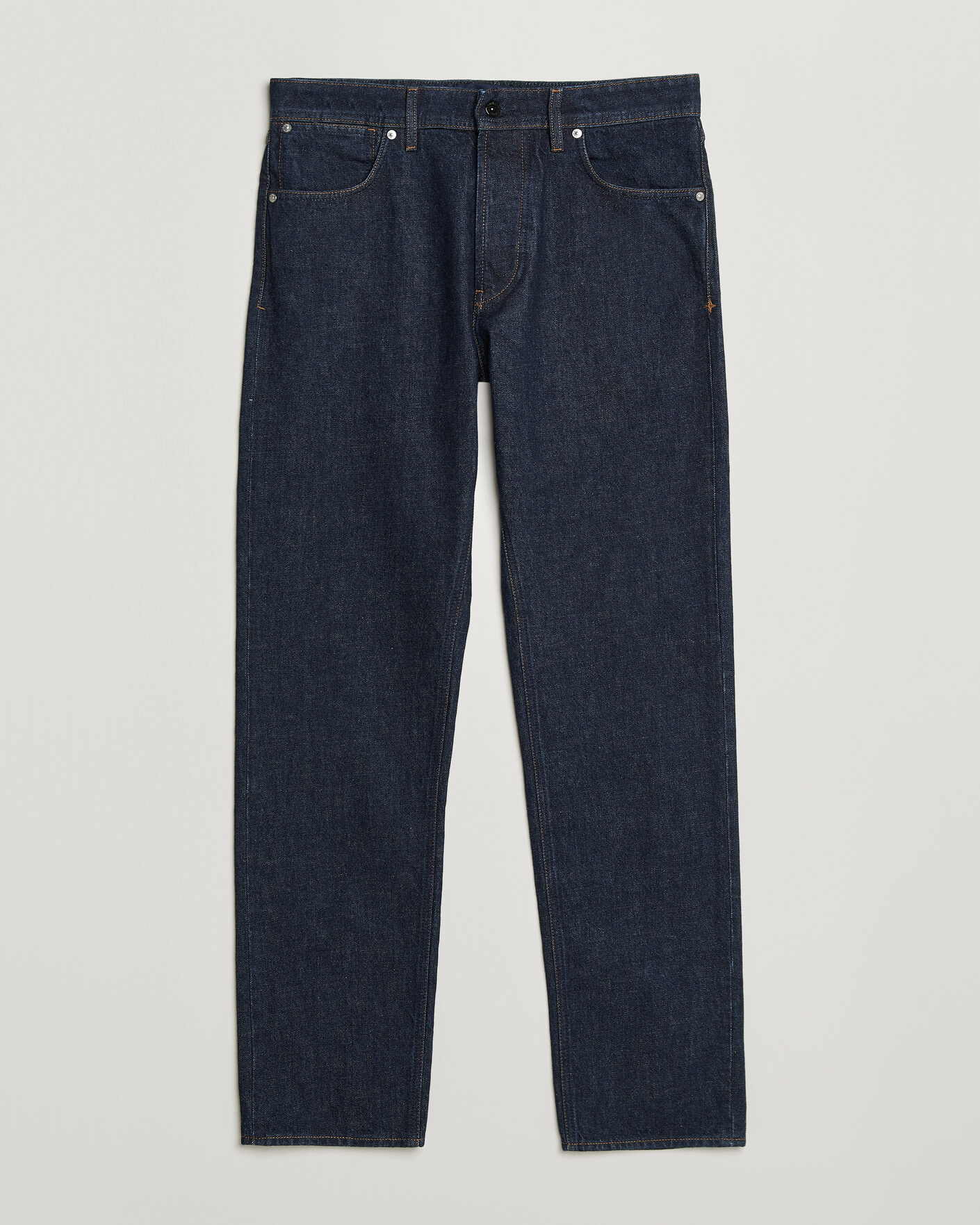 Heren | Jeans | Stone Island | Regular Straight Fit Indigo Jeans Blue Rinse
