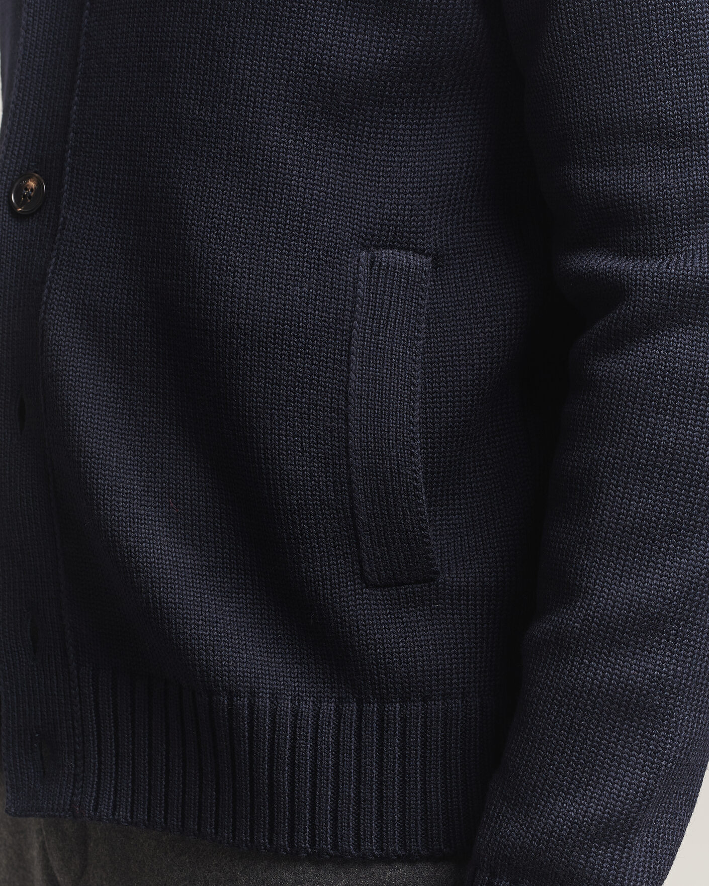 Heren | Truien | Zanone | Virgin Merino Wool Chioto Navy