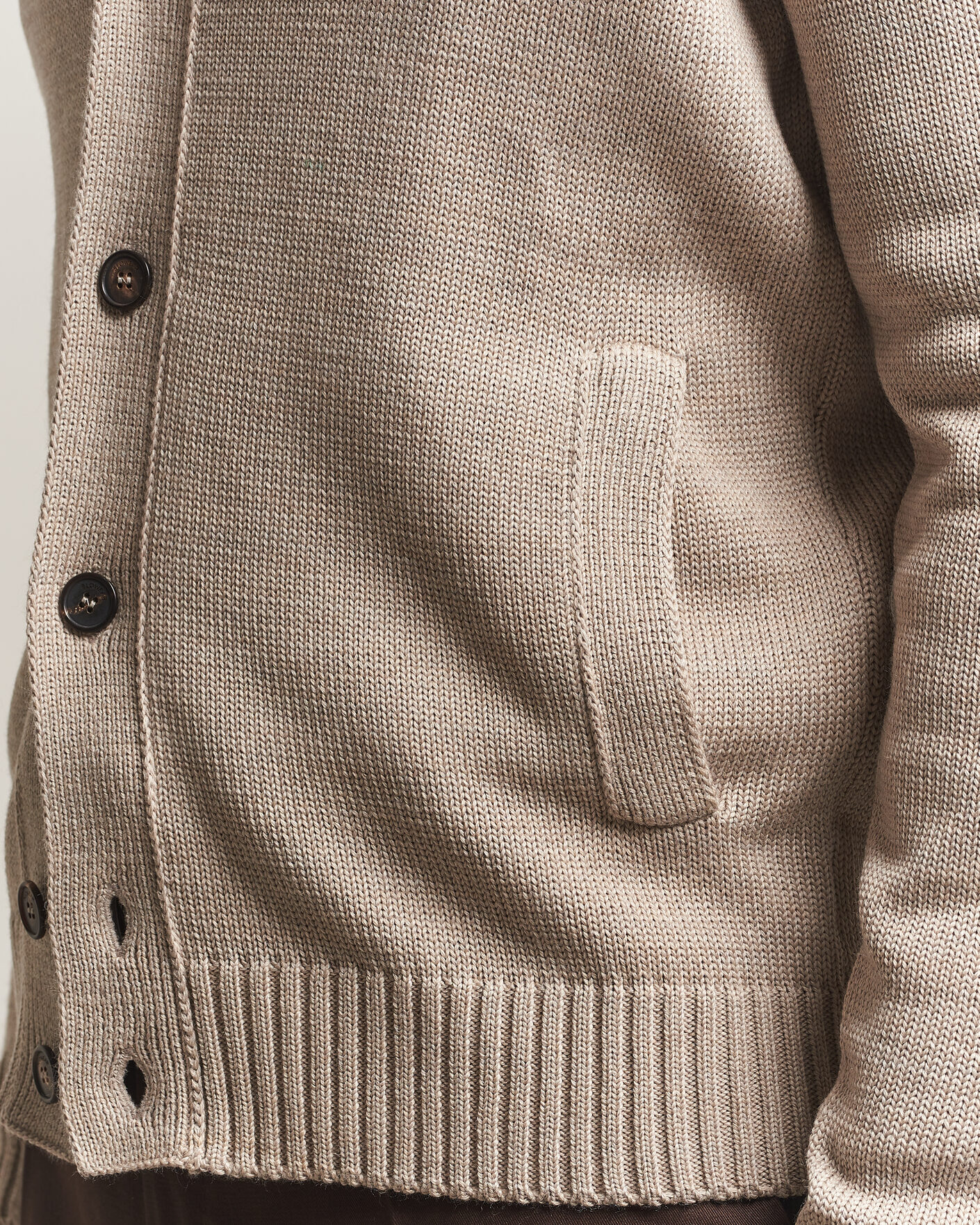 Heren | Truien | Zanone | Virgin Merino Wool Chioto Beige
