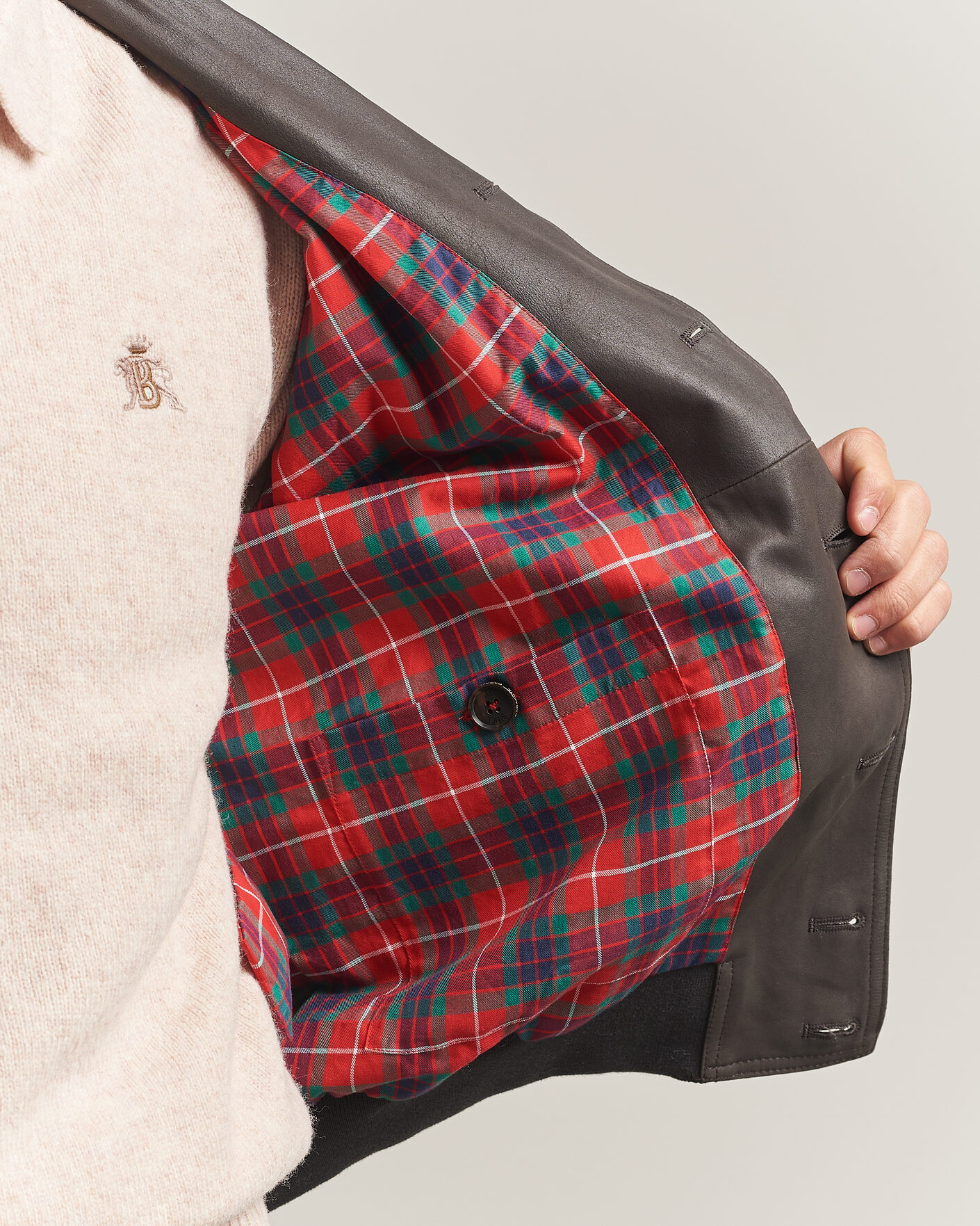Heren | Jassen | Baracuta | Suede Blouson Jacket December Sky
