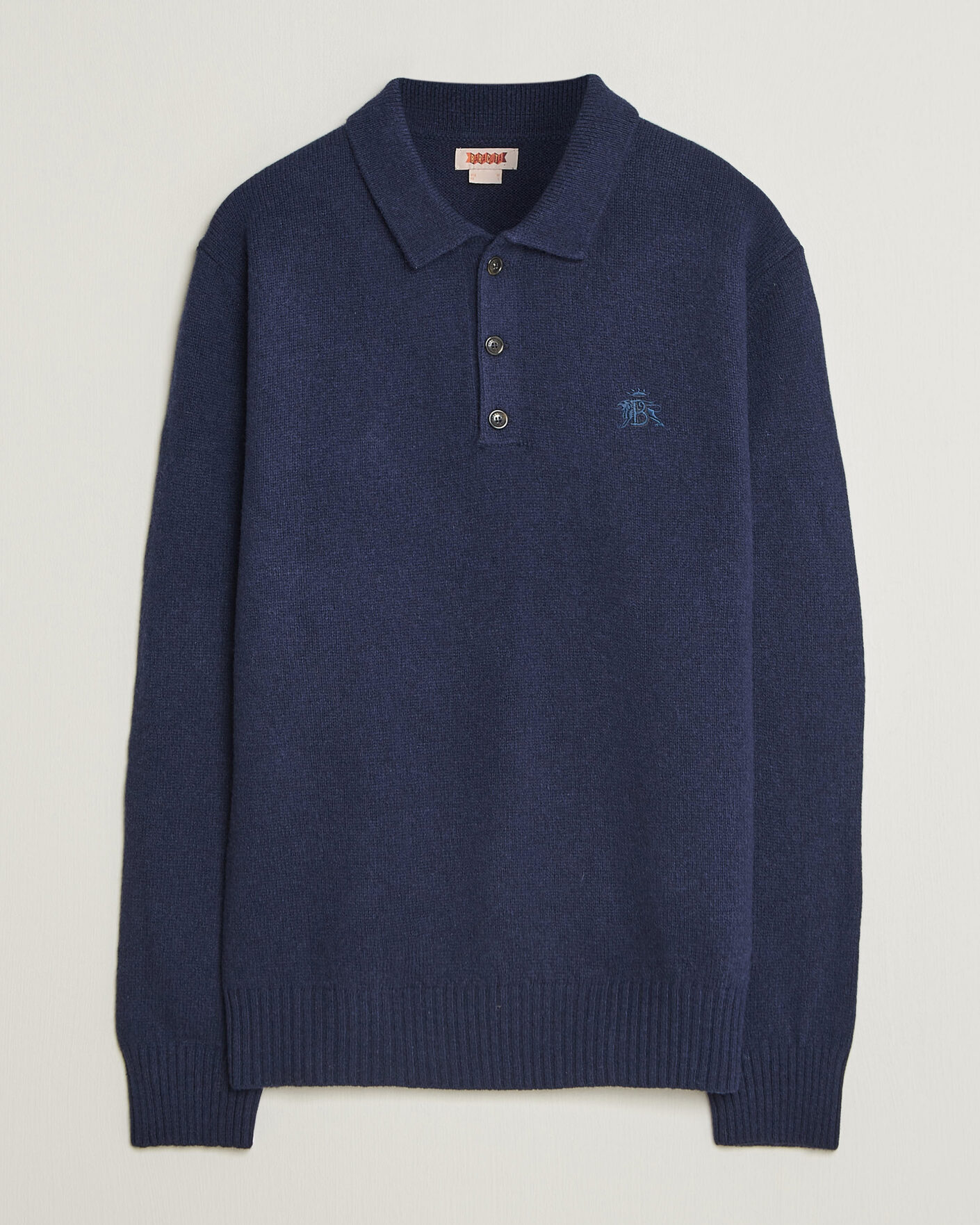 Heren | Truien | Baracuta | Shetland Polo Navy