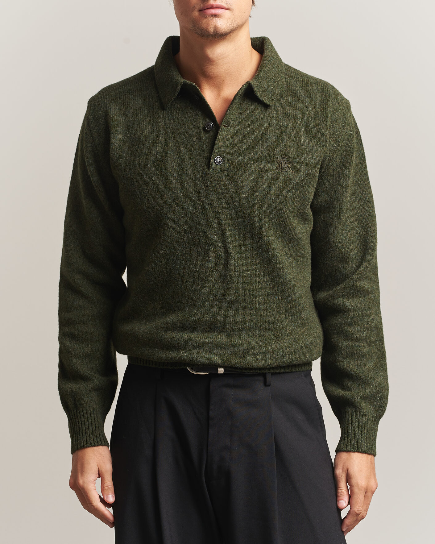Heren | Truien | Baracuta | Shetland Polo Beech