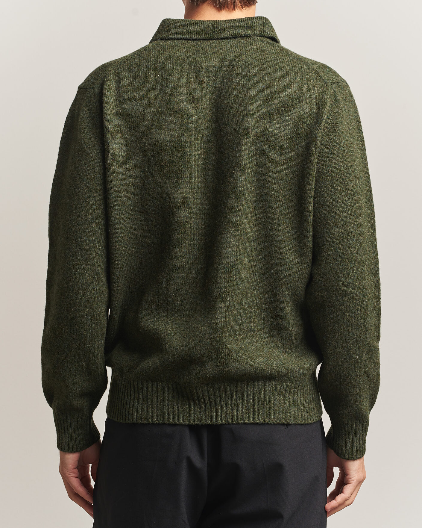 Heren | Truien | Baracuta | Shetland Polo Beech
