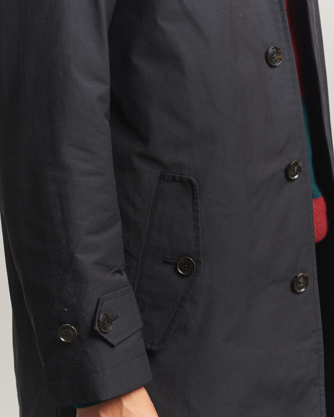 Heren | Jassen | Baracuta | G10 Detachable Cloth Coat Dark Navy