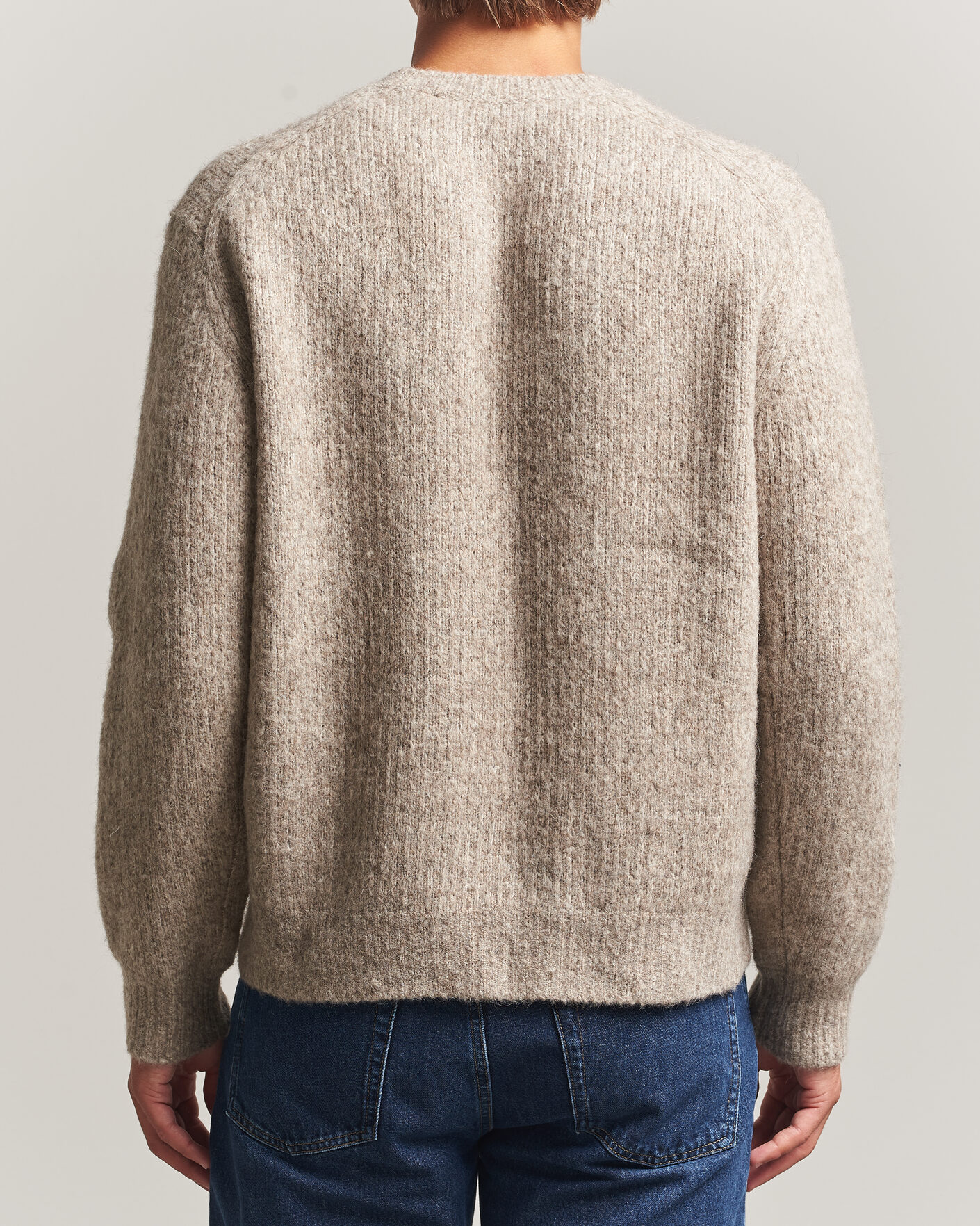 Heren | Truien | Sunflower | Yak Sweater Dark Oat