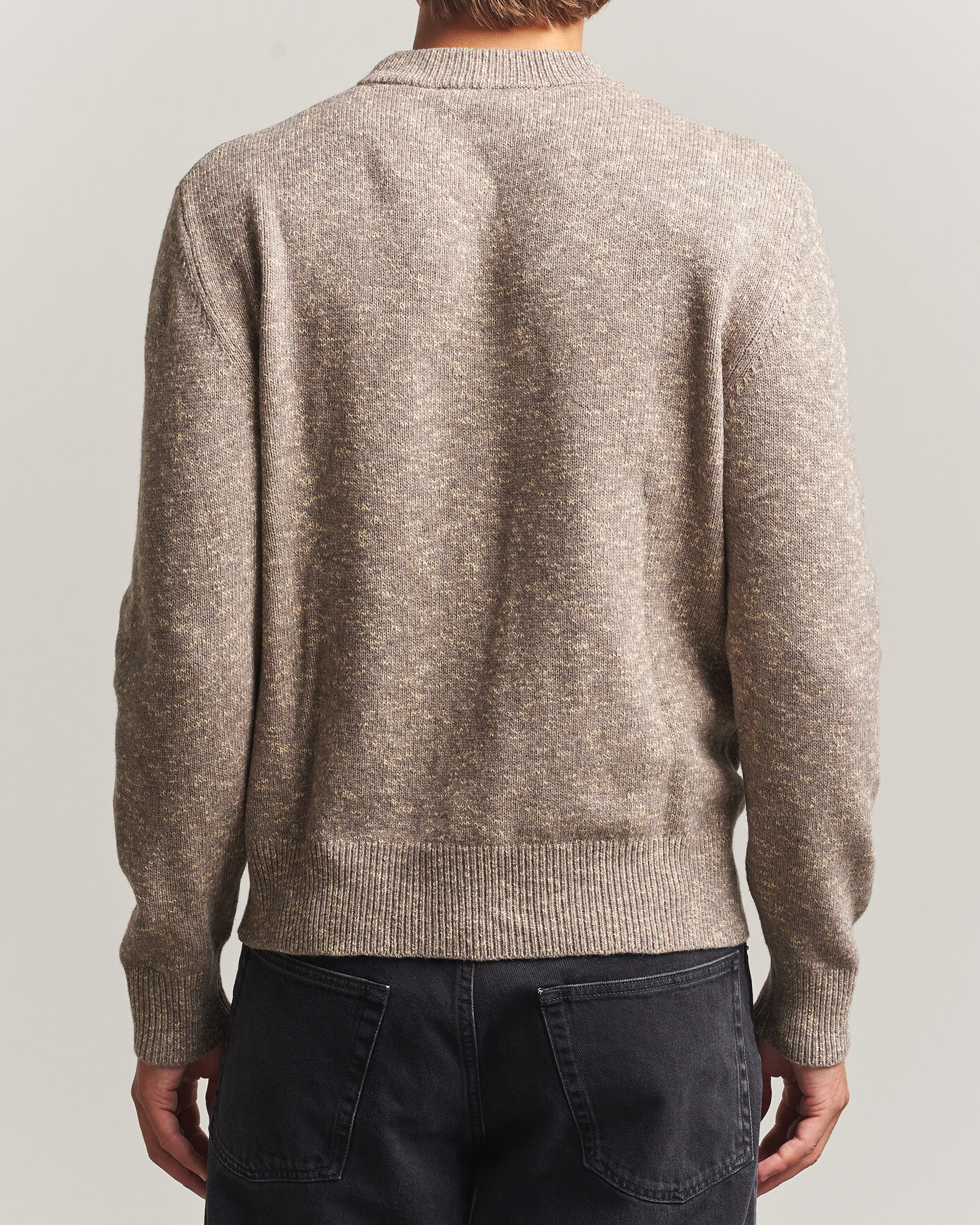 Heren | Truien | Sunflower | Moon Merino Sweater Sand