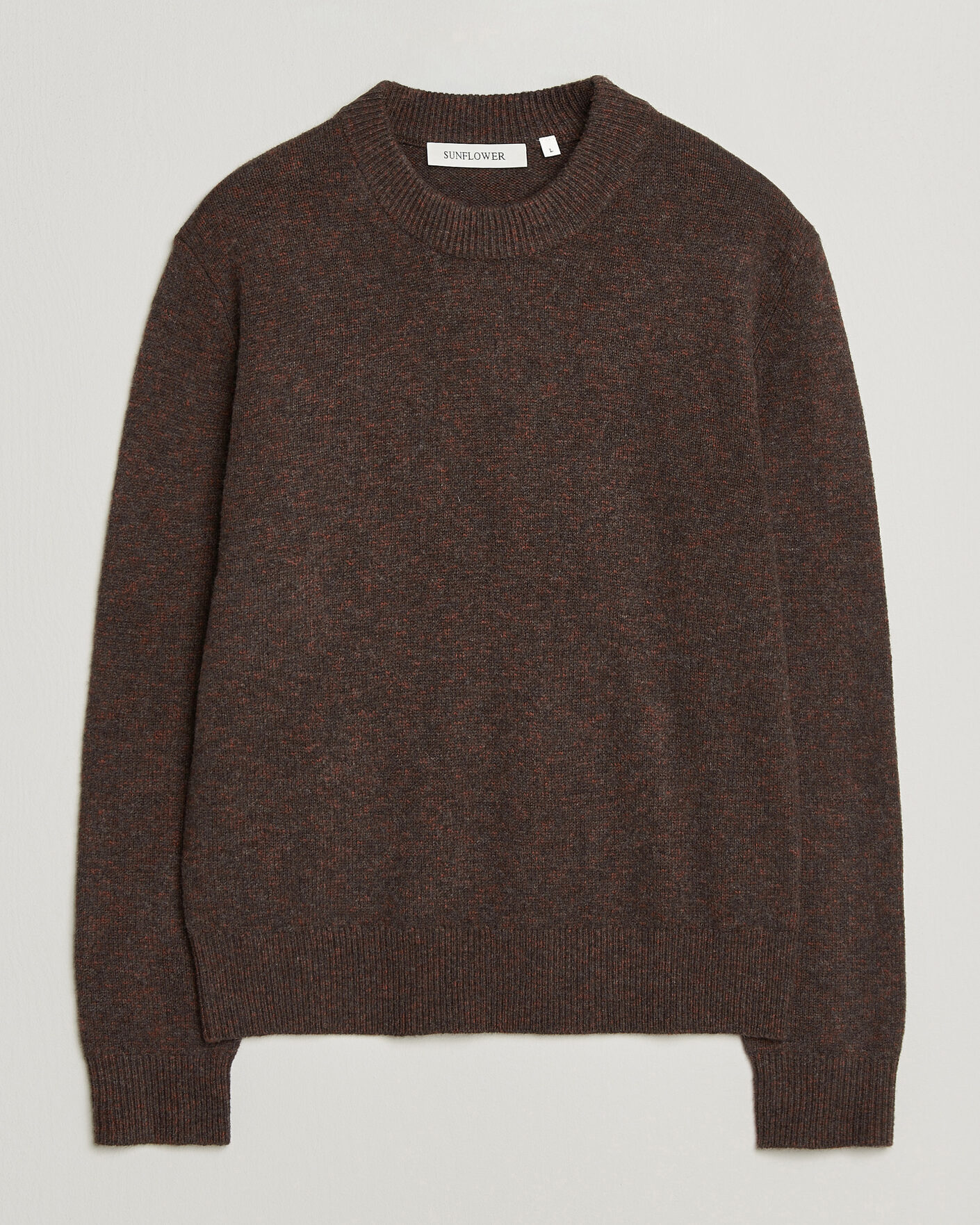 Heren | Truien | Sunflower | Moon Merino Sweater Brown