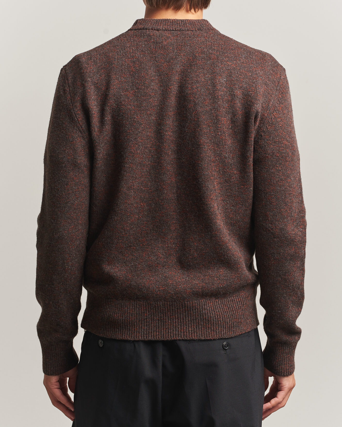 Heren | Truien | Sunflower | Moon Merino Sweater Brown