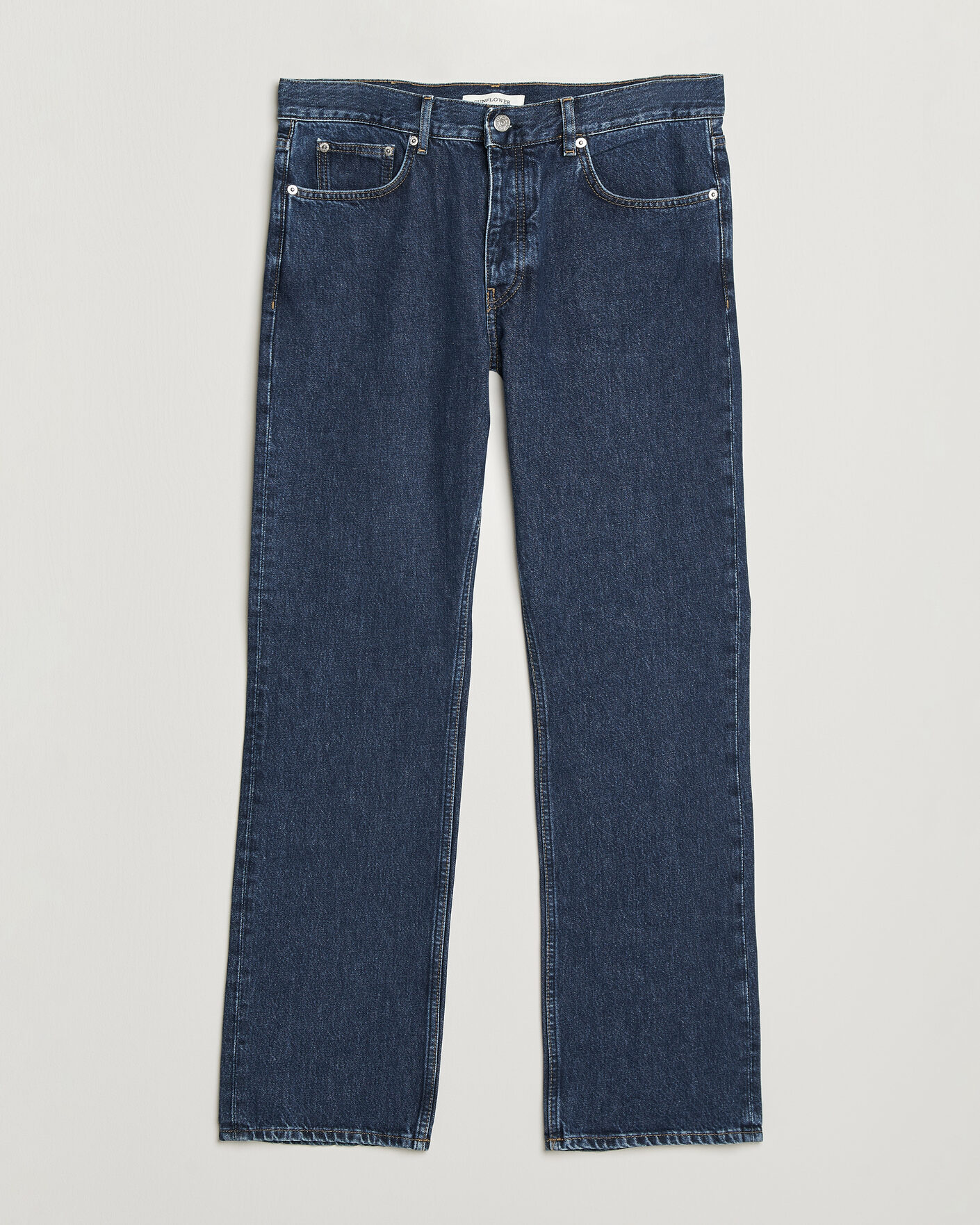Heren | Jeans | Sunflower | Low Straight Jeans Blue Wash