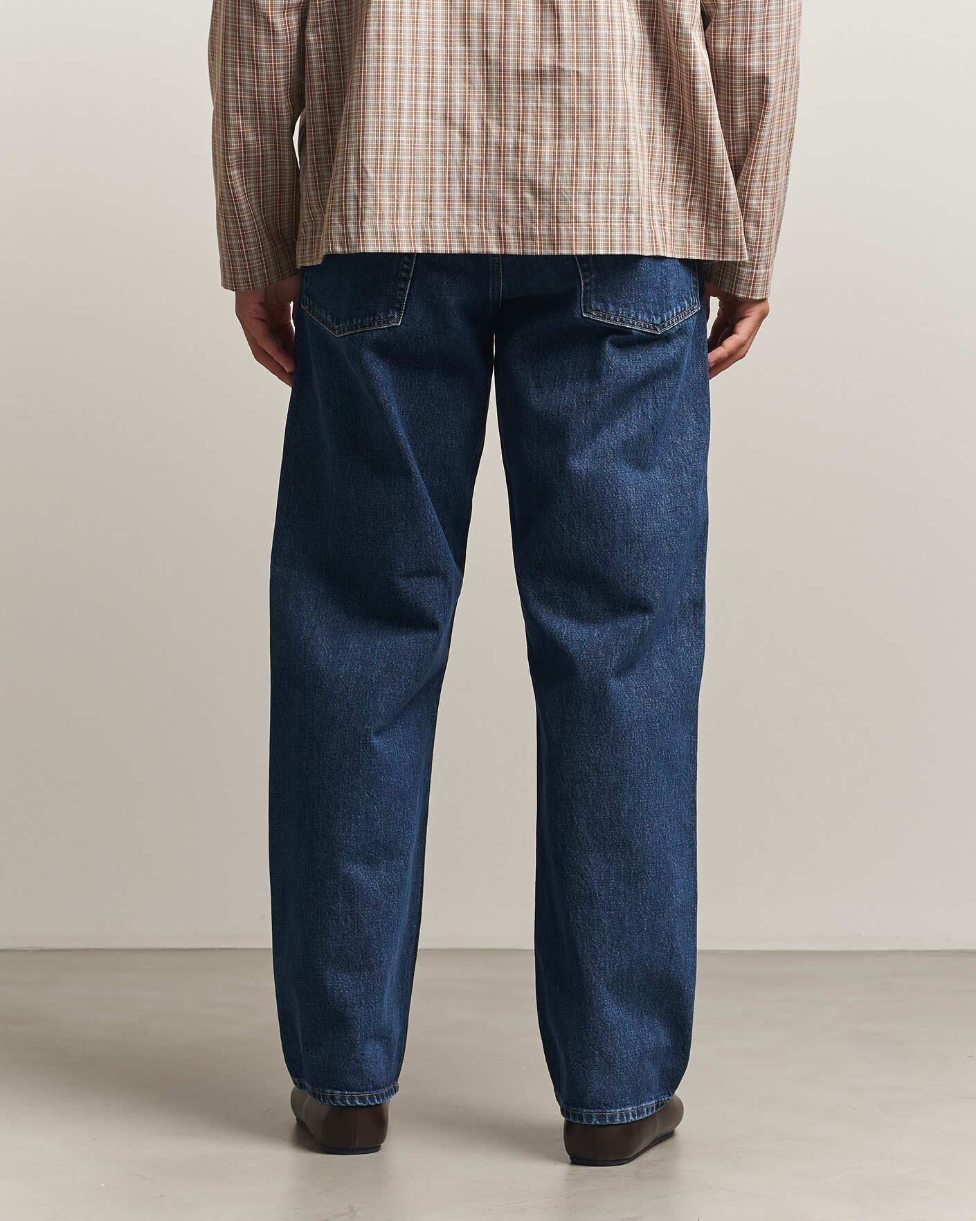 Heren | Broeken | Sunflower | Loose Jeans Blue Wash