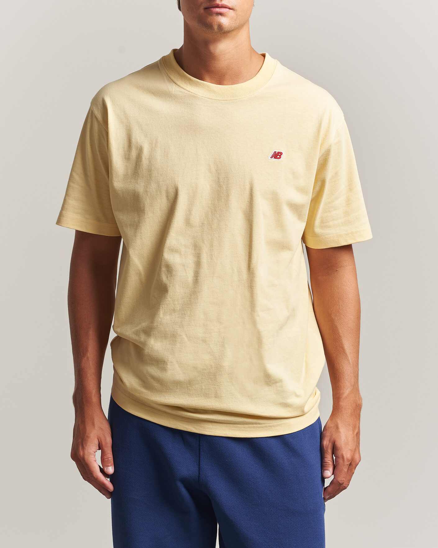 Heren | T-shirts | New Balance Made In US & UK | New Balance Made in Made In USA Core T-Shirt Alabaster