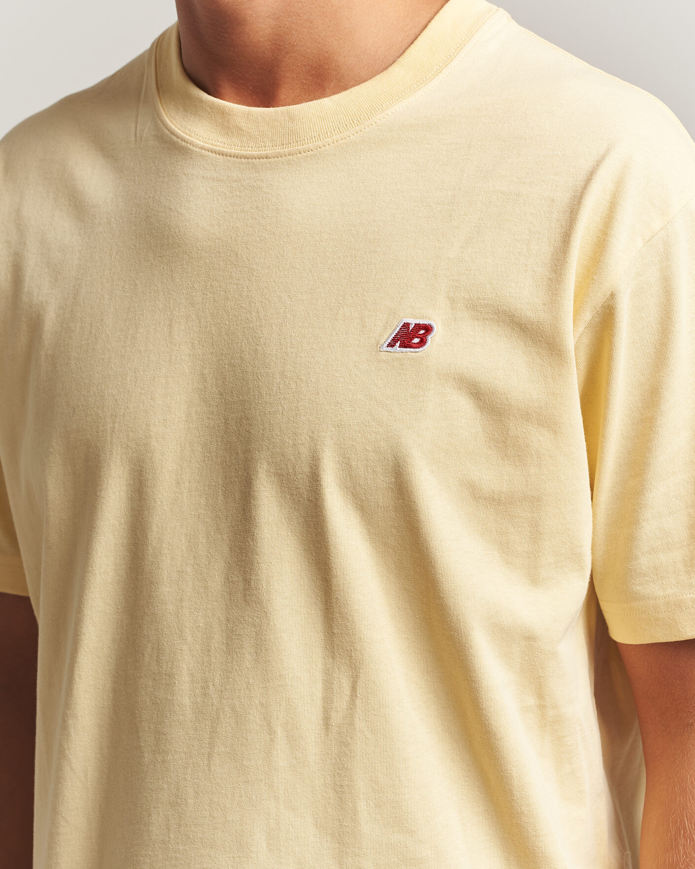 Heren | T-shirts | New Balance Made In US & UK | New Balance Made in Made In USA Core T-Shirt Alabaster