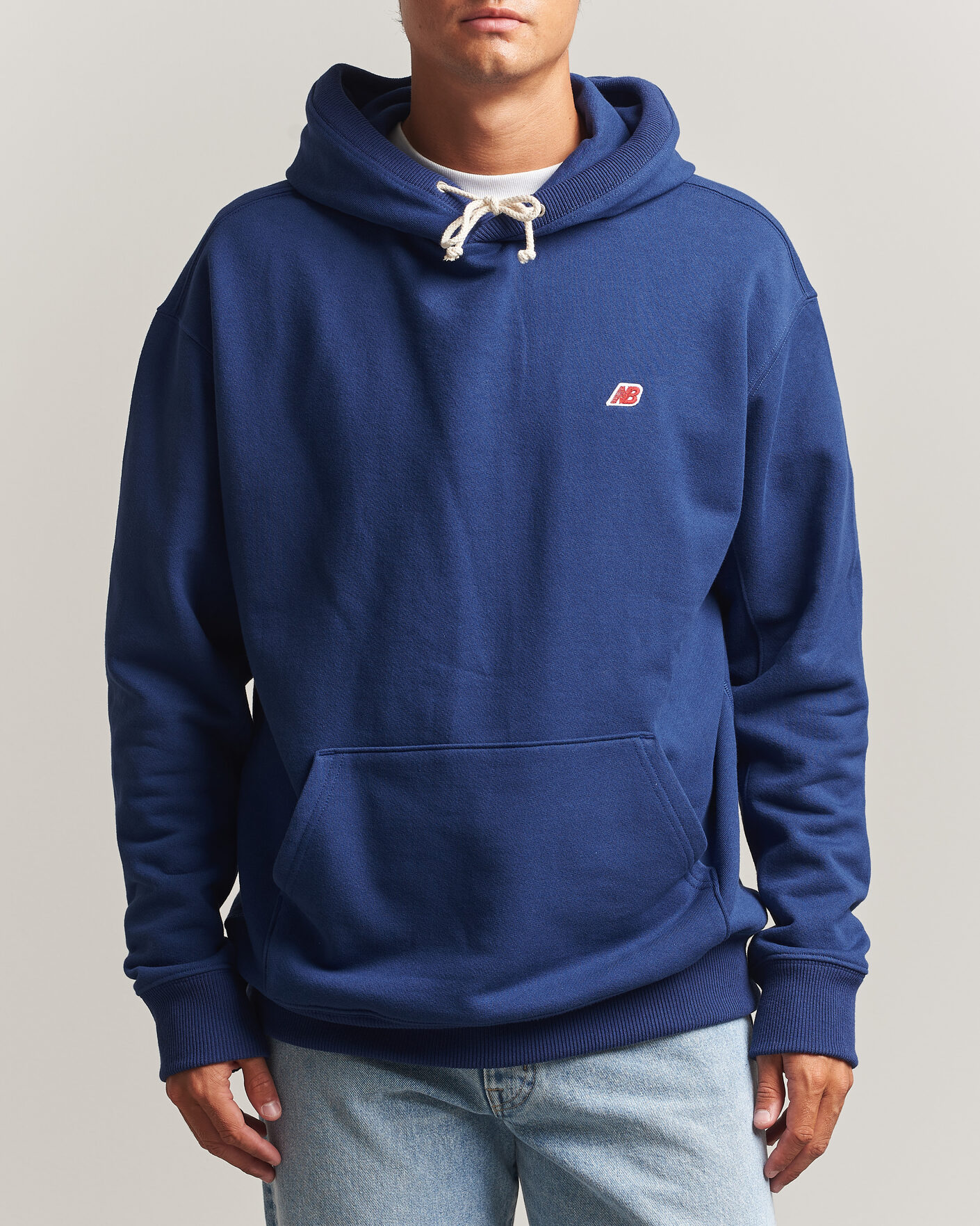 Heren | Truien | New Balance Made In US & UK | New Balance Made in Made In USA Core Hoodie Blue Oyster