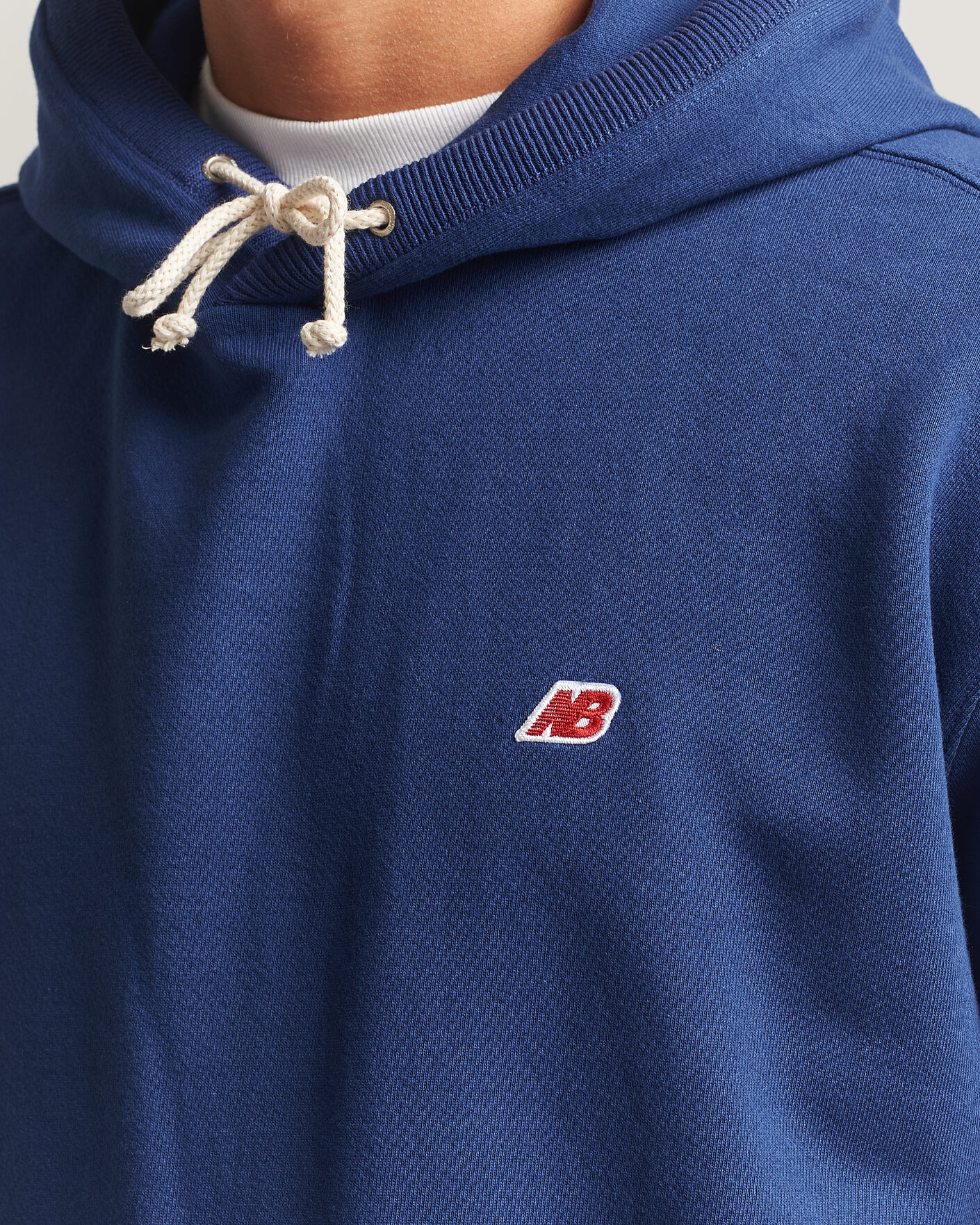 Heren | Truien | New Balance Made In US & UK | New Balance Made in Made In USA Core Hoodie Blue Oyster