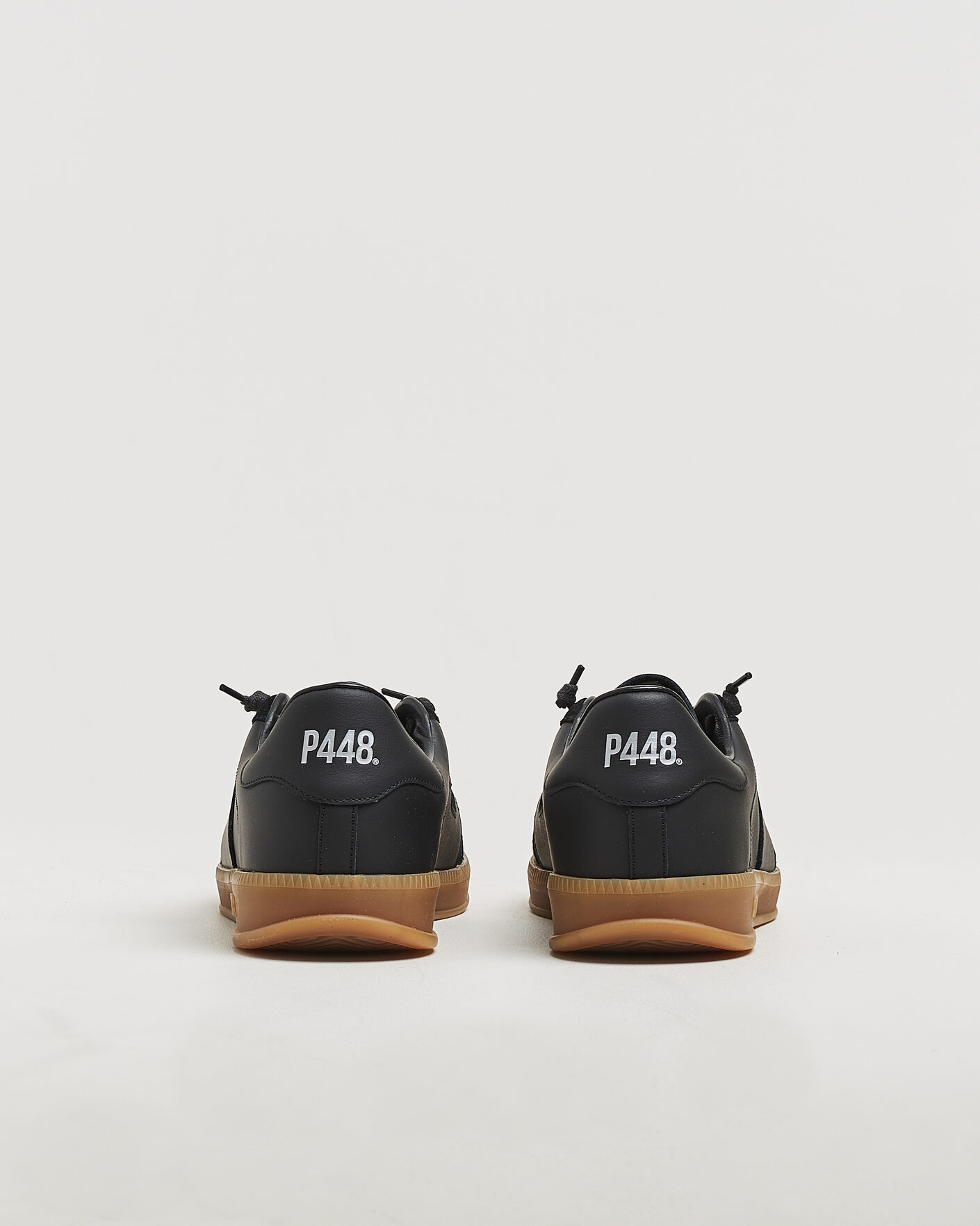Heren | Sneakers | P448 | Monza Leather/Suede Sneaker Black