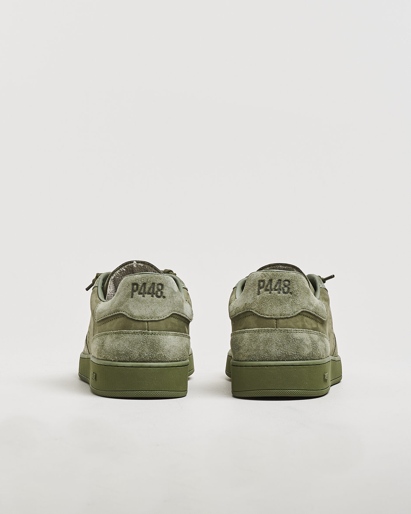 Heren | Sneakers | P448 | Vert Leather Sneaker Army Green