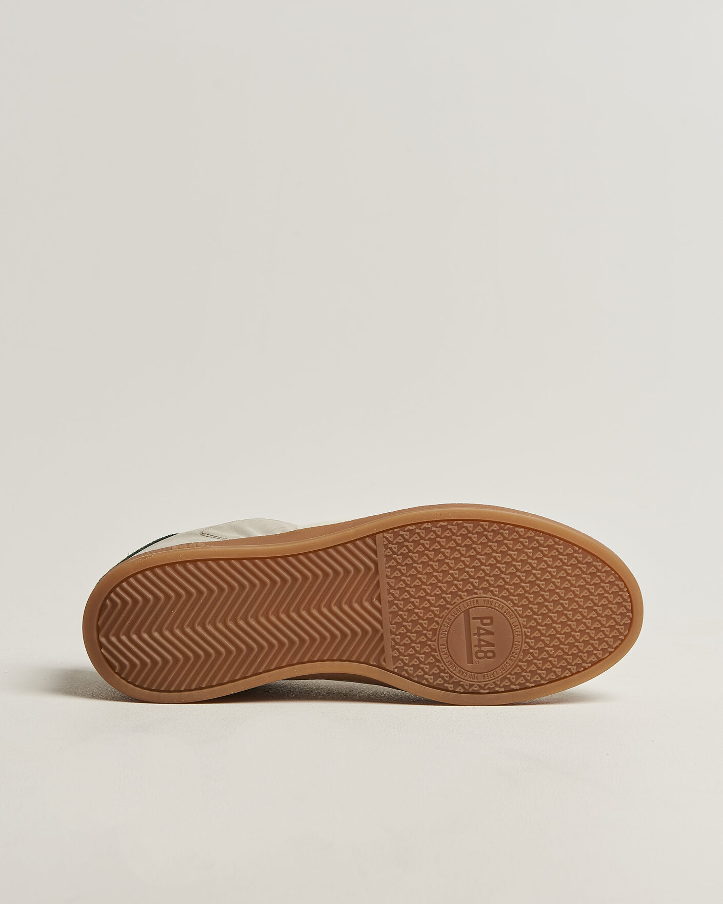 Heren | Sneakers | P448 | Monza Suede Sneaker Beige/White