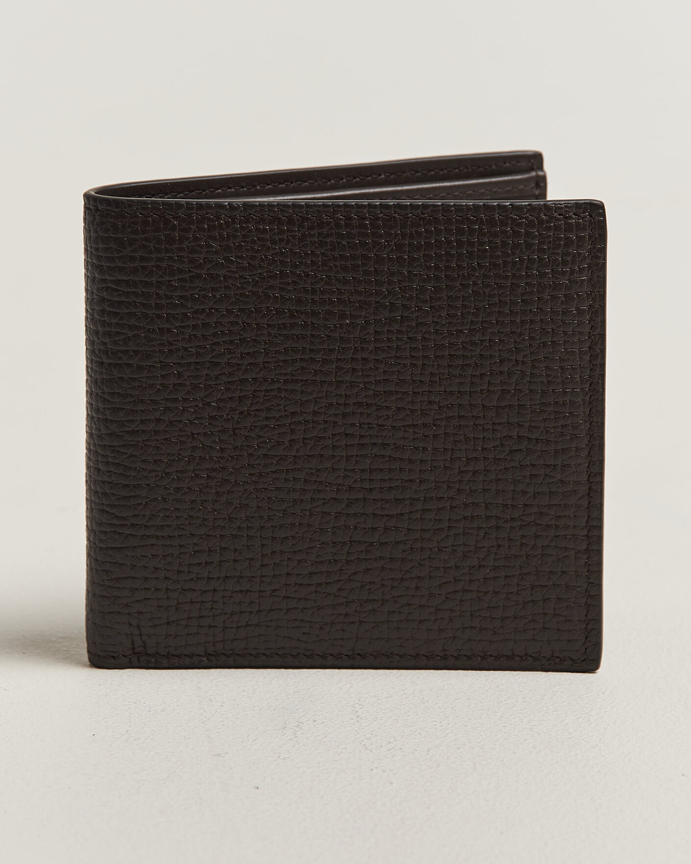 Heren | Portemonnees | Smythson | Ludlow 8 Card Wallet Dark Brown