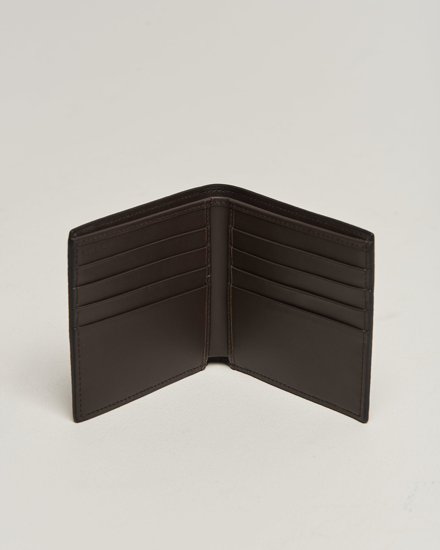 Heren | Portemonnees | Smythson | Ludlow 8 Card Wallet Dark Brown