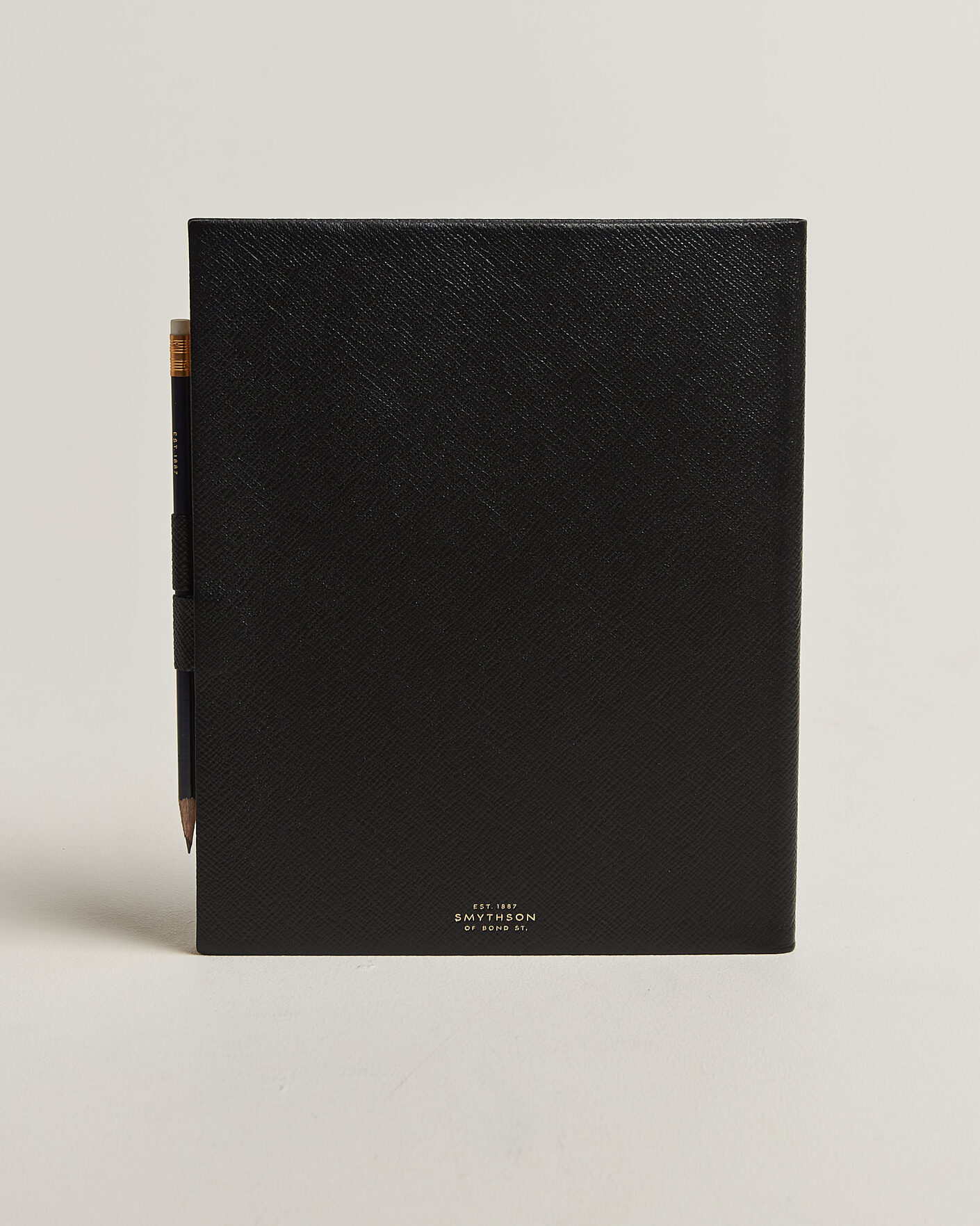 Heren | Notitieboekjes | Smythson | Pastegrain Sketchbook Black