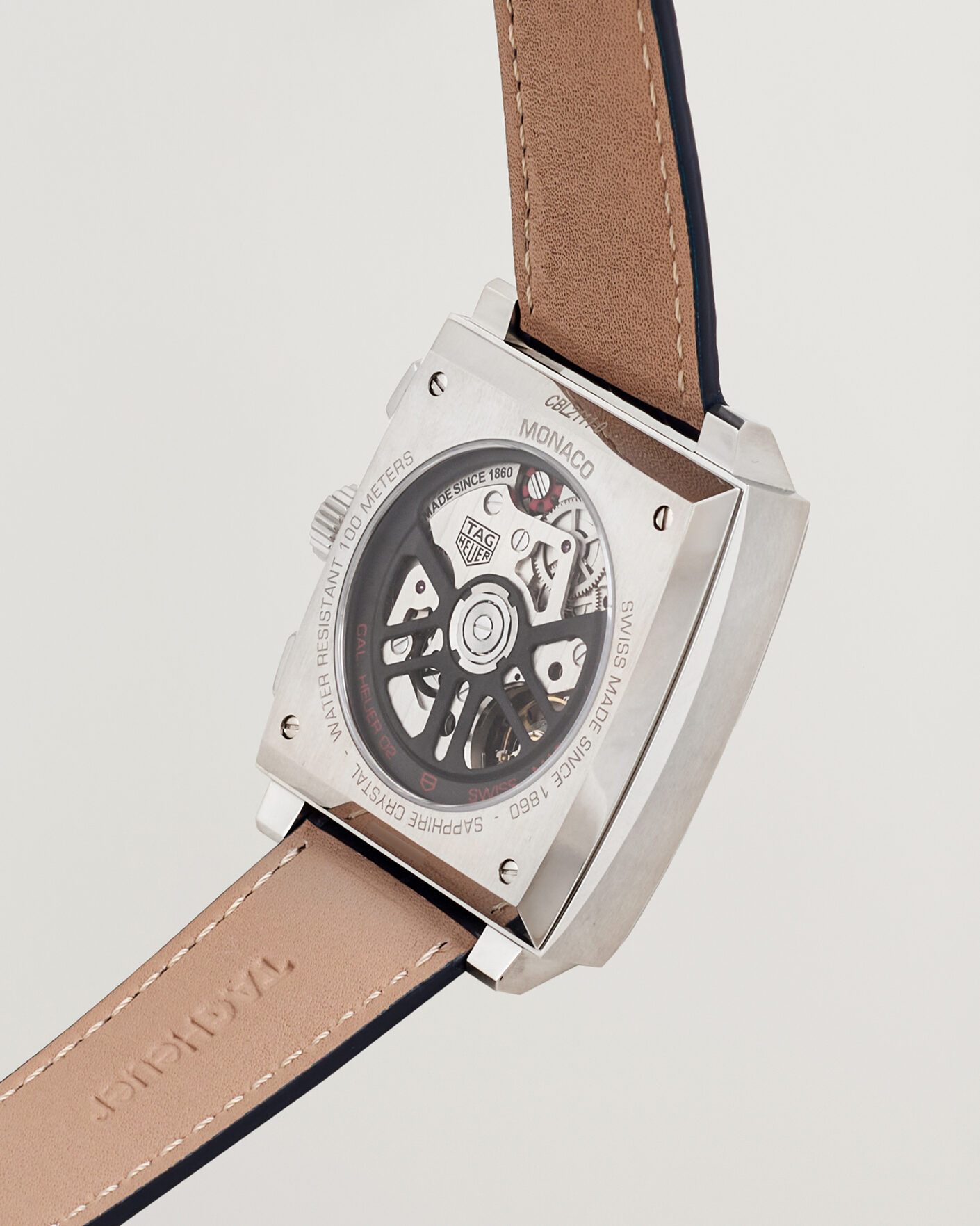 Heren | Tag Heuer Pre-Owned Monaco Caliber 02 | Tag Heuer Pre-Owned | Monaco Caliber 02
