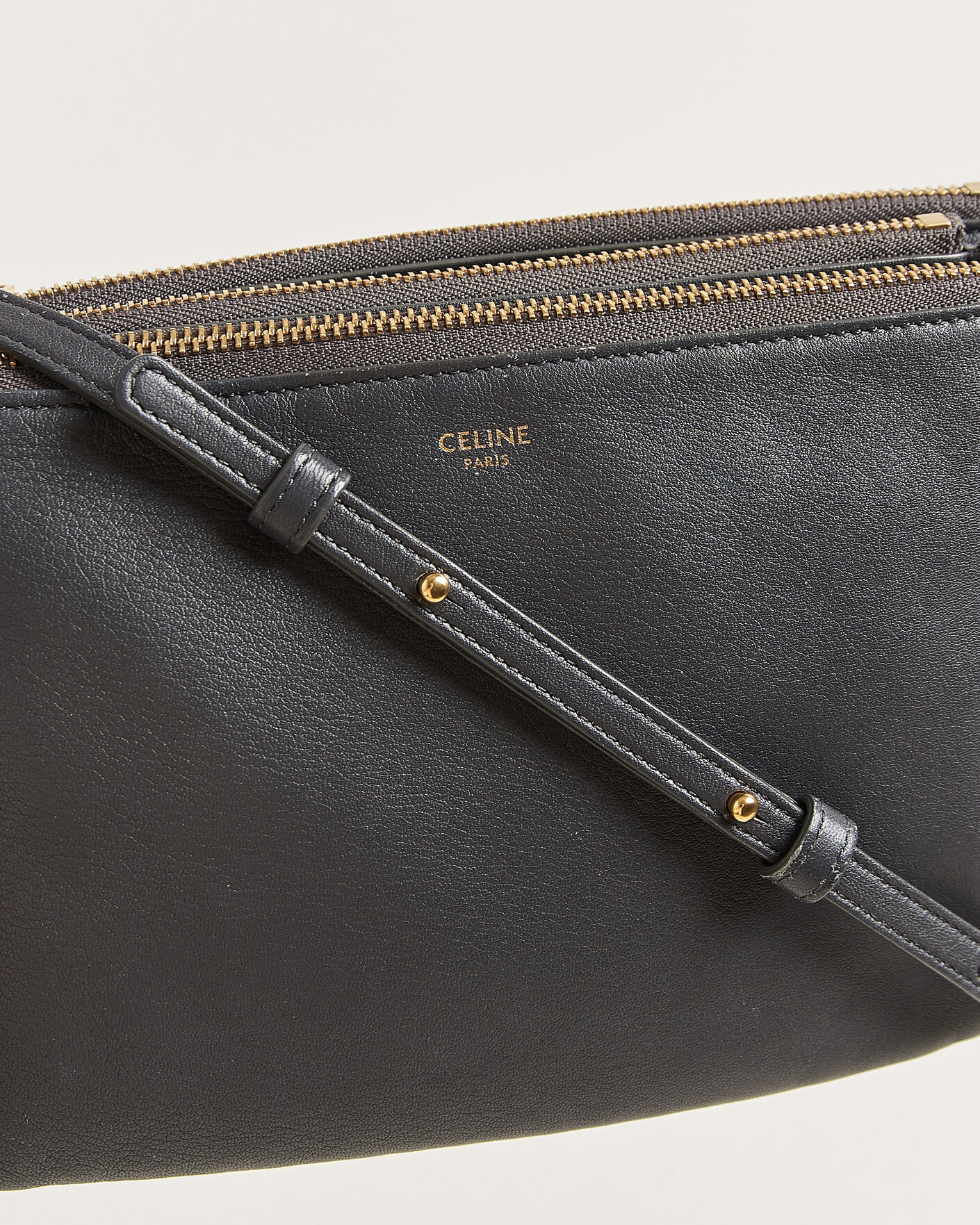 Heren | Pre-Owned & Vintage Bags | Celine Pre-Owned | Trio Bag Small Grey