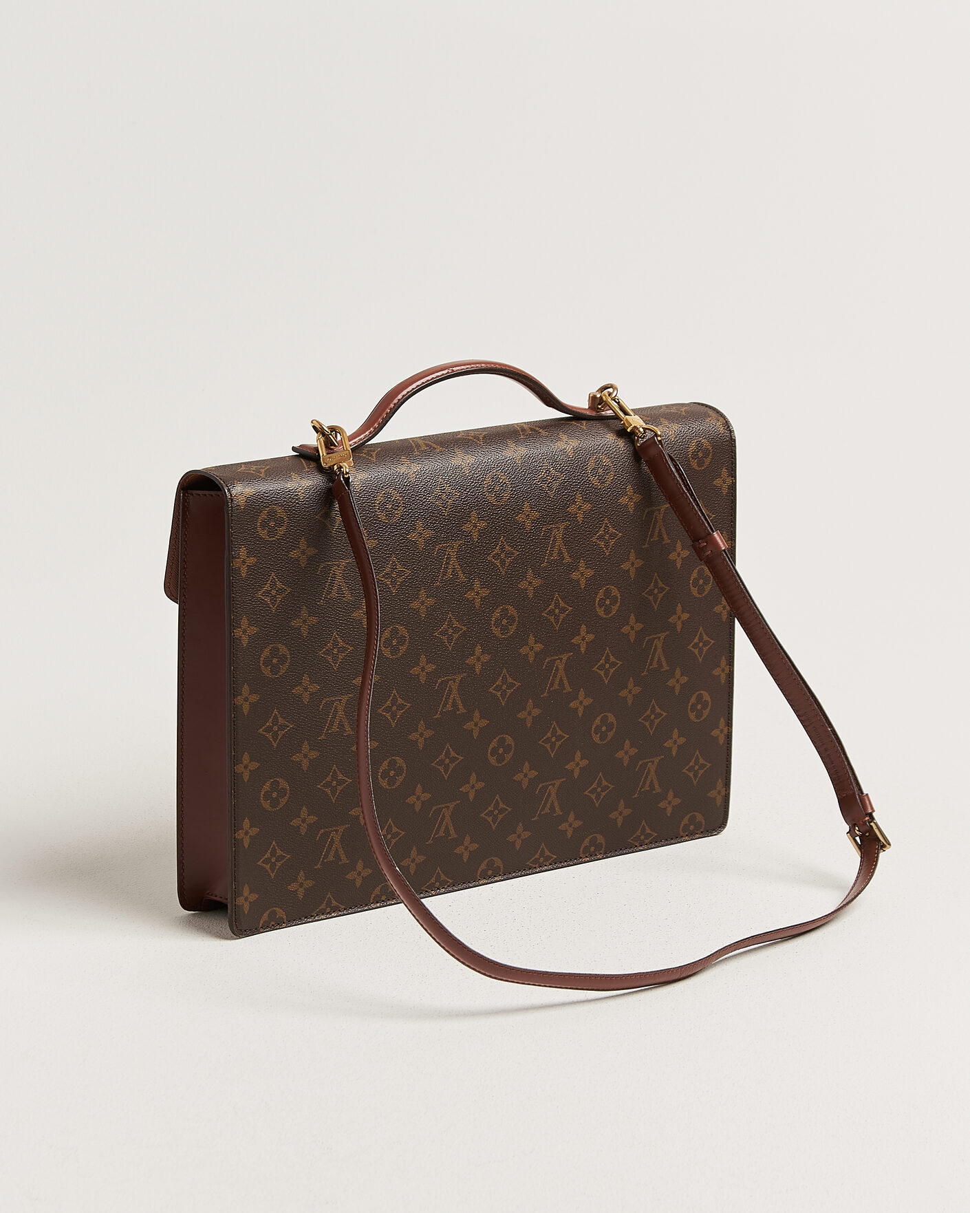 Heren | Pre-Owned & Vintage Bags | Louis Vuitton Pre-Owned | Porte Document Bandouliére Monogram