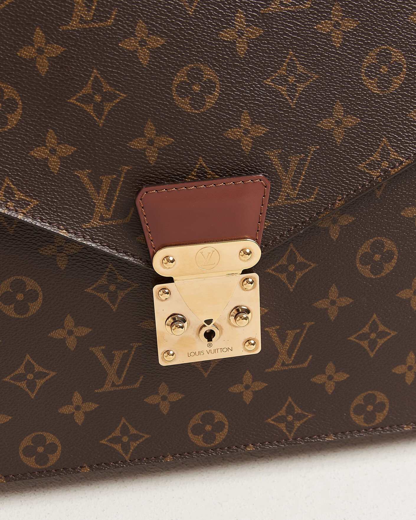 Heren | Pre-Owned & Vintage Bags | Louis Vuitton Pre-Owned | Porte Document Bandouliére Monogram