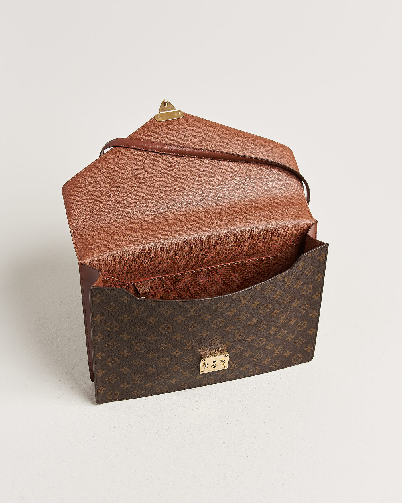 Heren | Pre-Owned & Vintage Bags | Louis Vuitton Pre-Owned | Porte Document Bandouliére Monogram