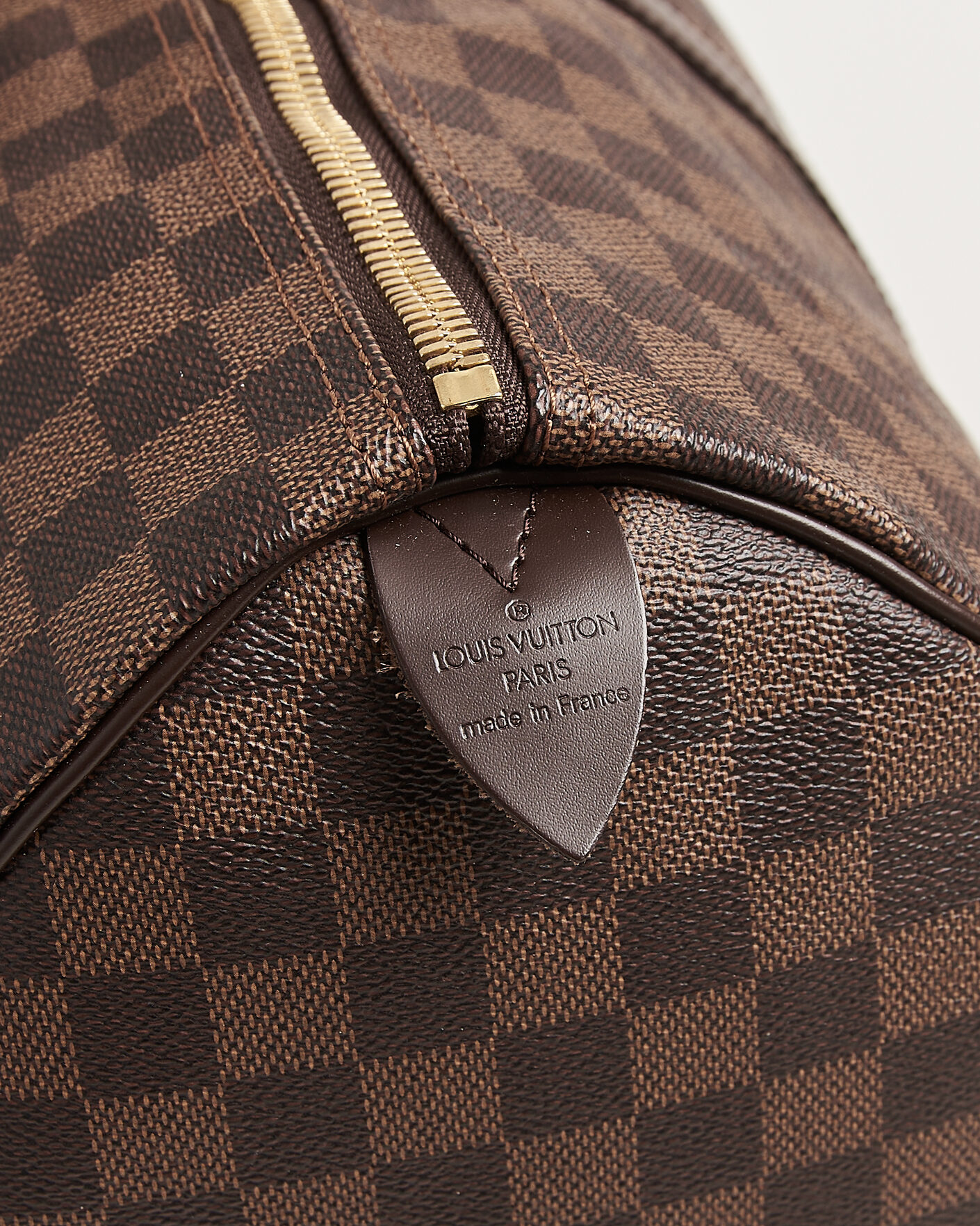 Heren | Pre-Owned & Vintage Bags | Louis Vuitton Pre-Owned | Keepall 50 Damier Ebene