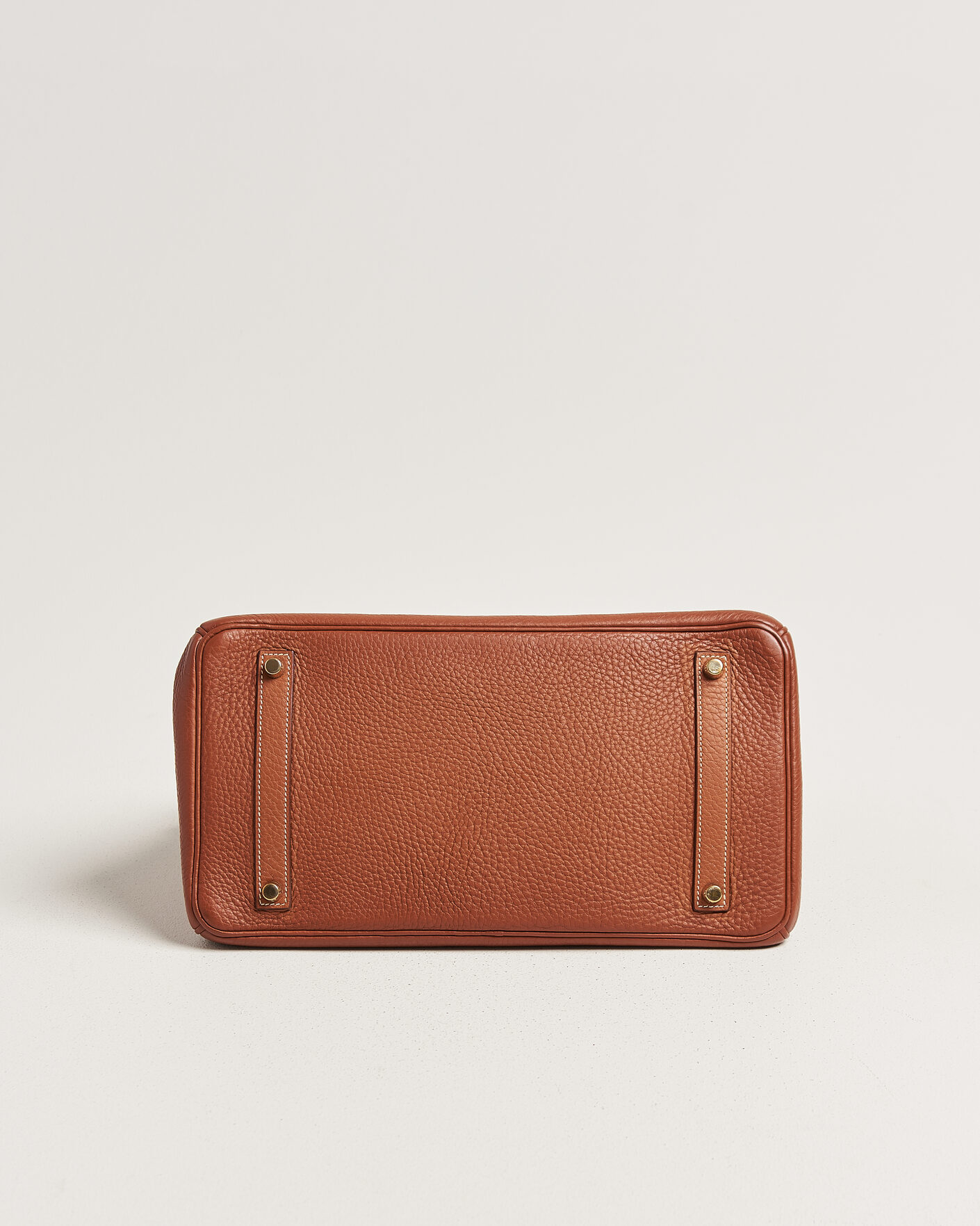 Heren | Pre-Owned & Vintage Bags | Hermès Pre-Owned | Birkin 35 Togo Leather Cognac Brown